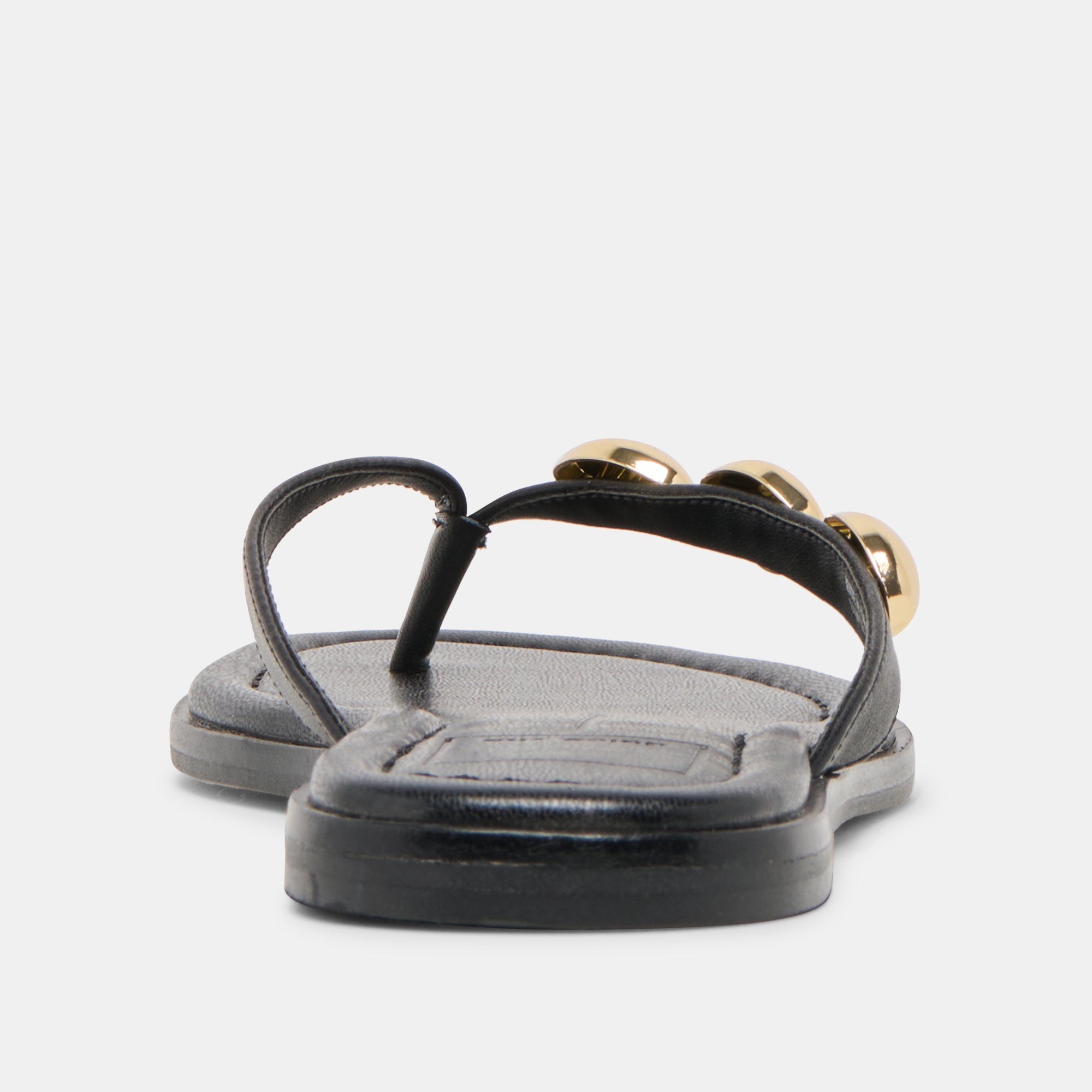JUNY SANDALS BLACK LEATHER - Image 9