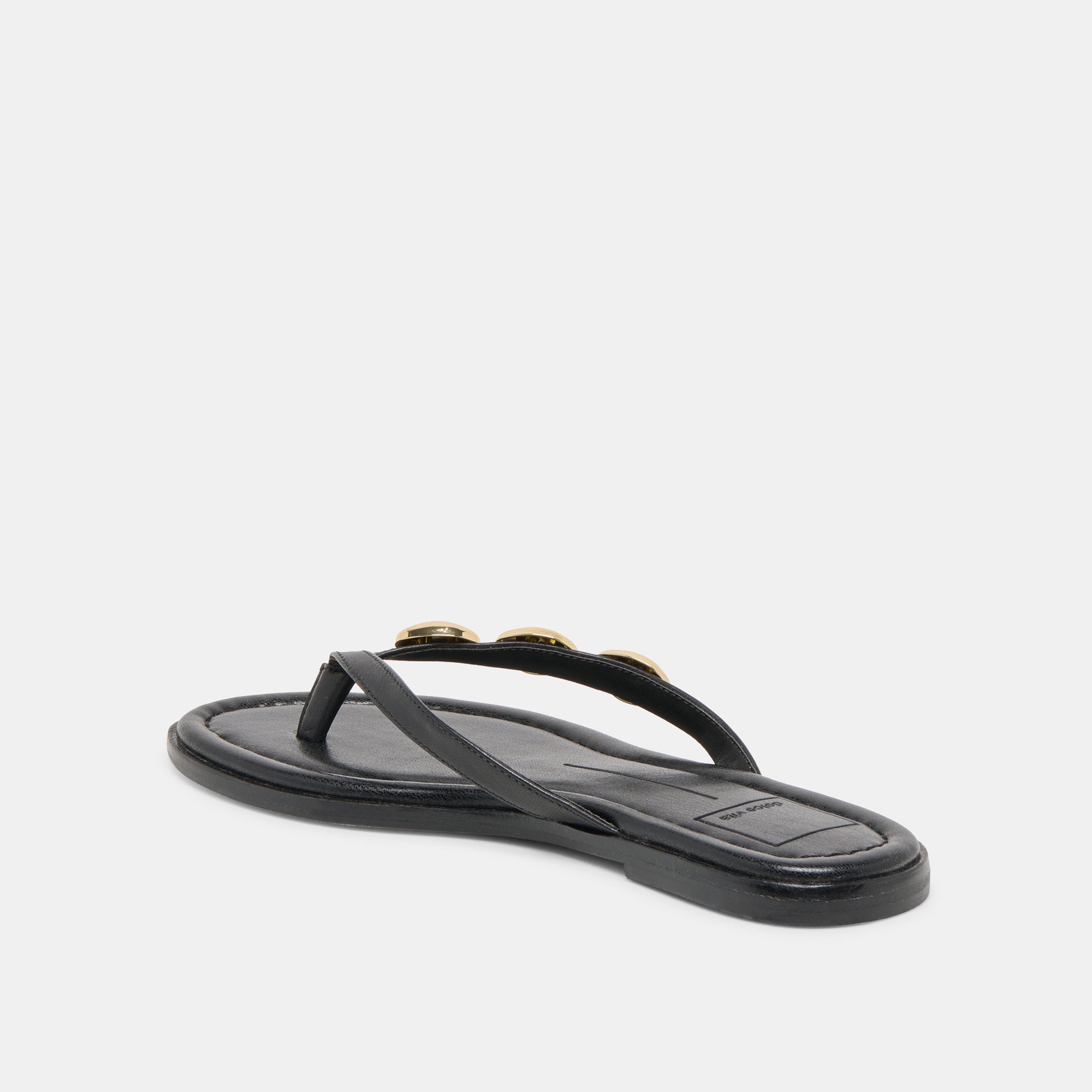 JUNY SANDALS BLACK LEATHER - Image 7