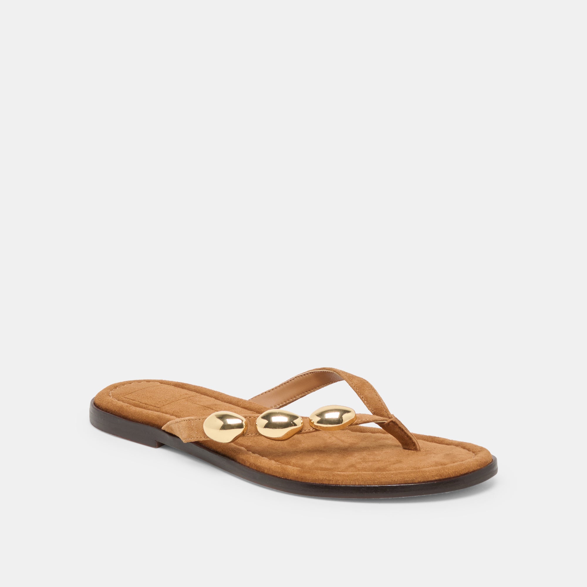 JUNY SANDALS TEAK SUEDE - Image 3