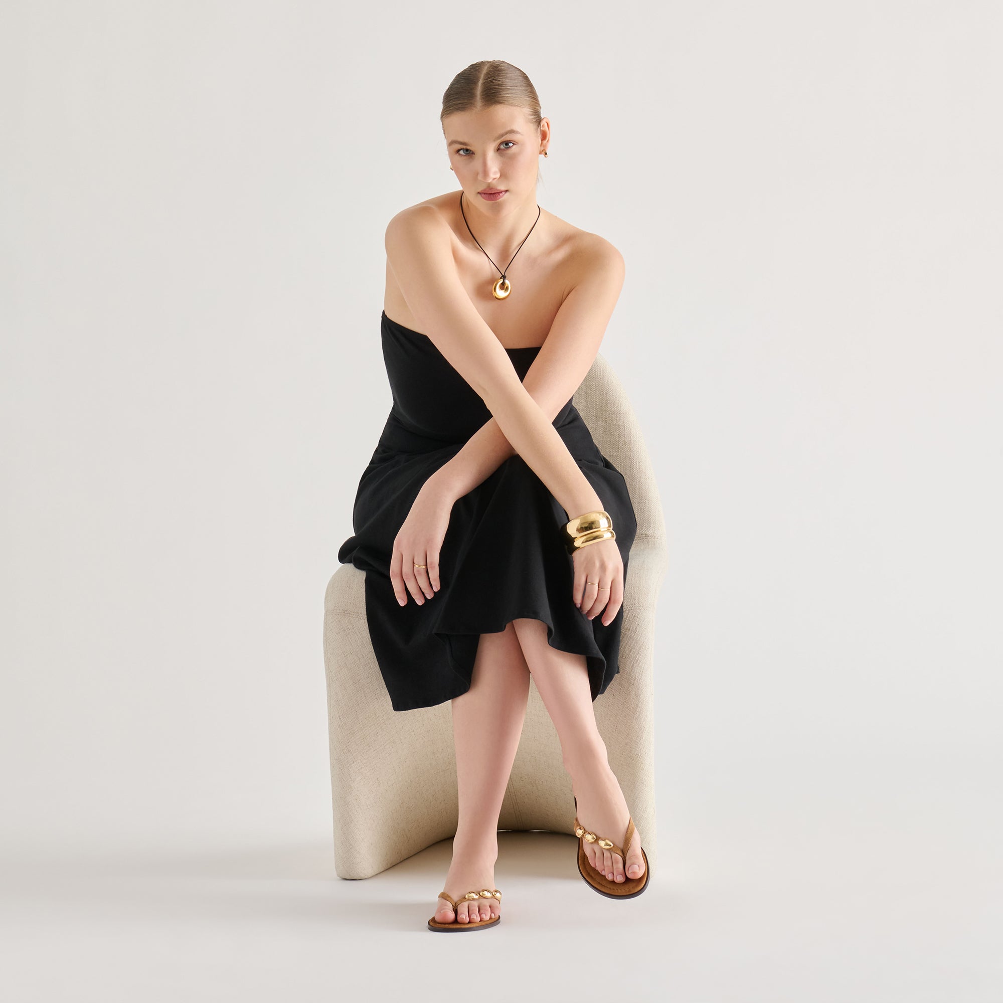 JUNY SANDALS TEAK SUEDE - Image 4