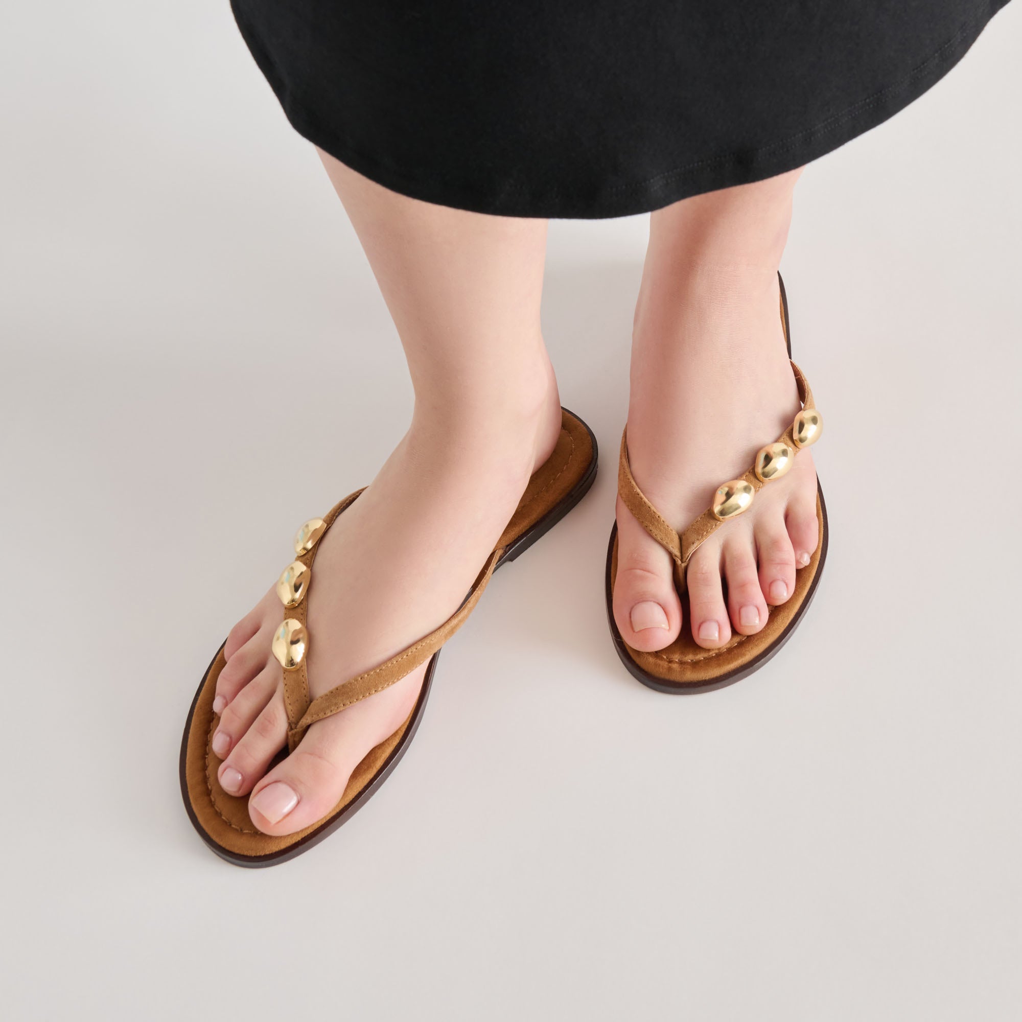 JUNY SANDALS TEAK SUEDE - Image 2