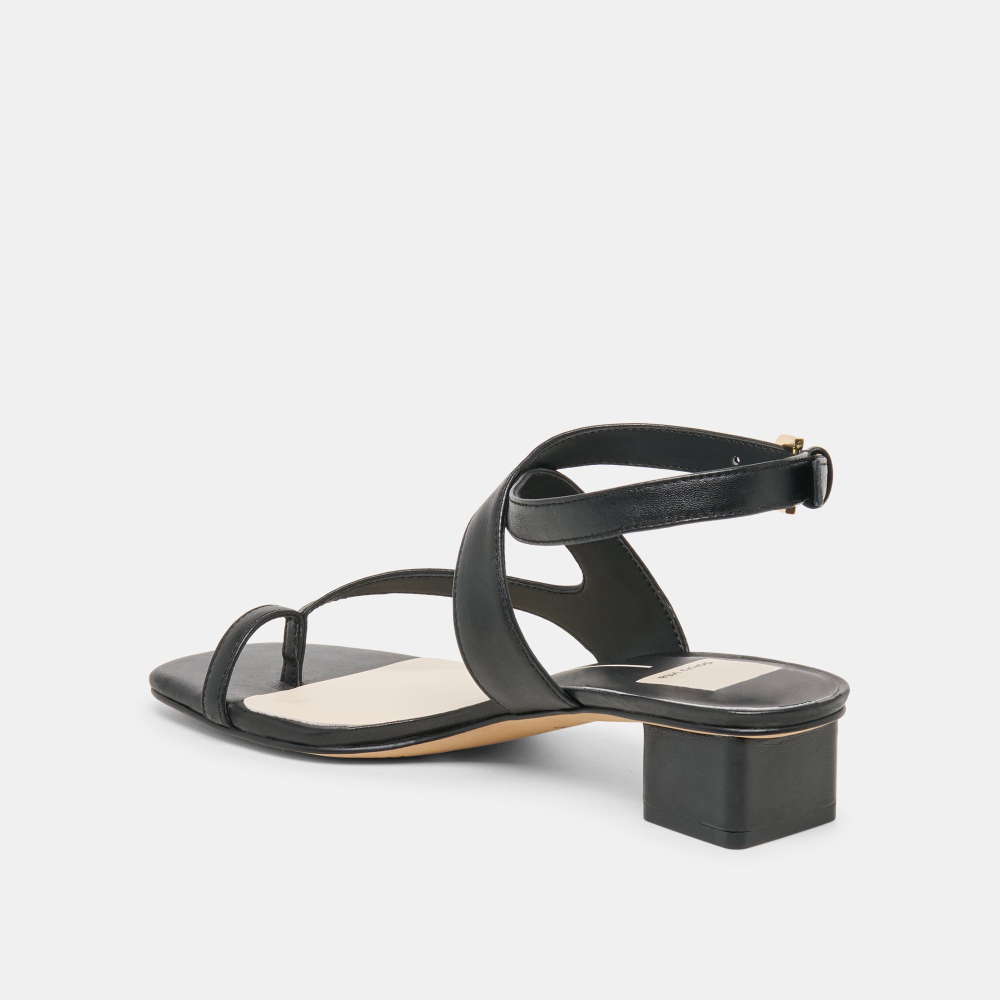 KAMEO HEELS BLACK LEATHER - Image 5