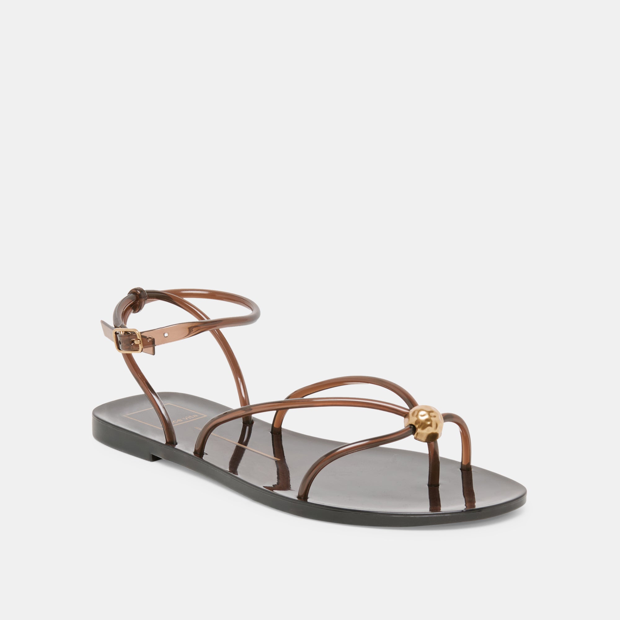 KENLEY VINYL SANDALS CHOCOLATE JELLY - Image 3