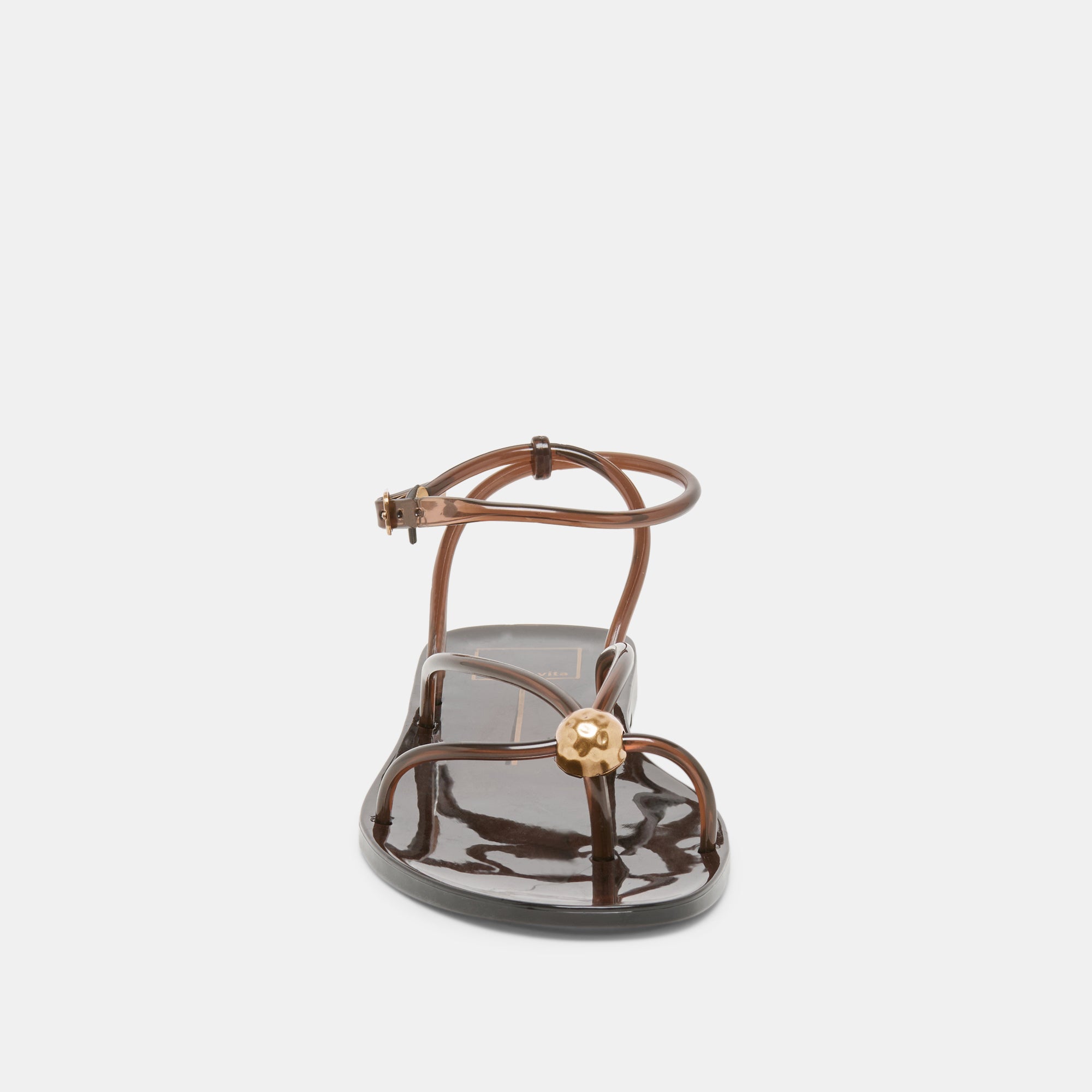 KENLEY VINYL SANDALS CHOCOLATE JELLY - Image 8