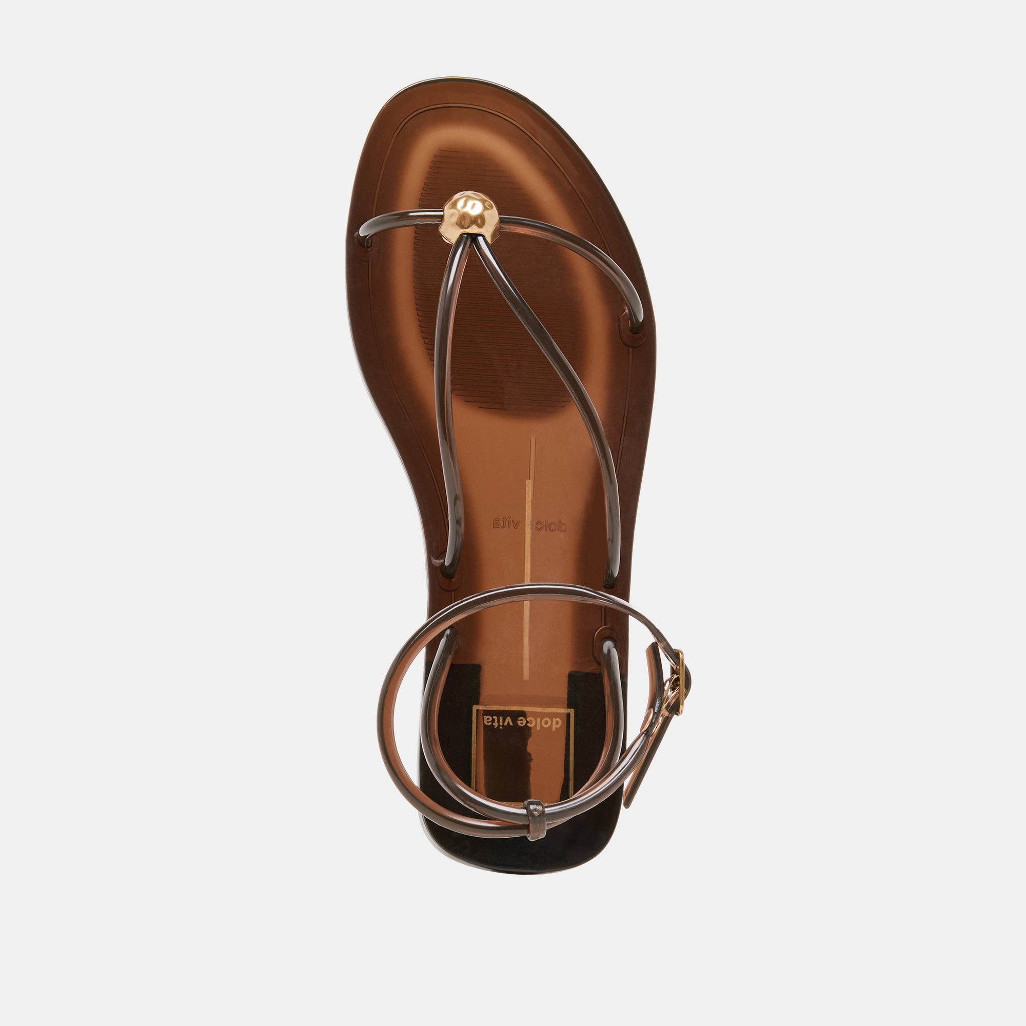 KENLEY VINYL SANDALS CHOCOLATE JELLY - Image 10
