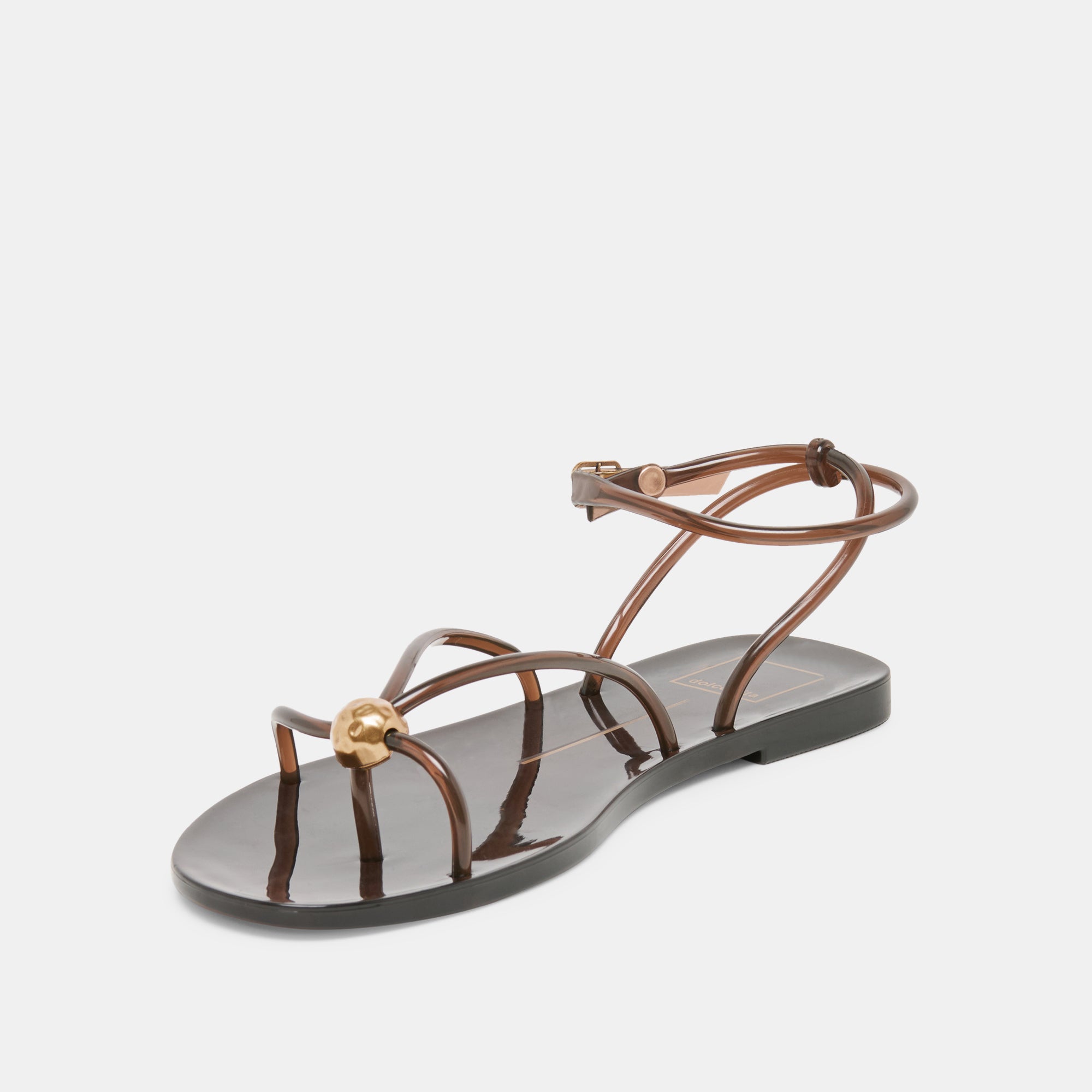 KENLEY VINYL SANDALS CHOCOLATE JELLY - Image 6