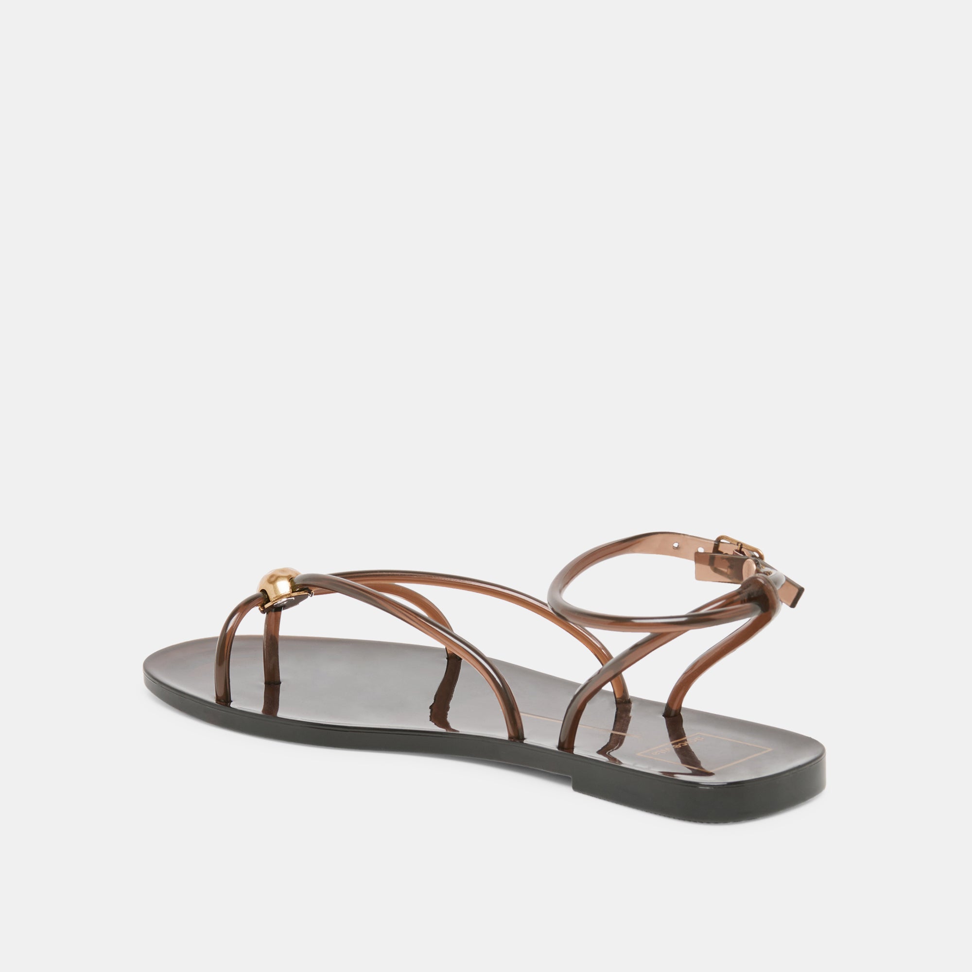 KENLEY VINYL SANDALS CHOCOLATE JELLY - Image 7
