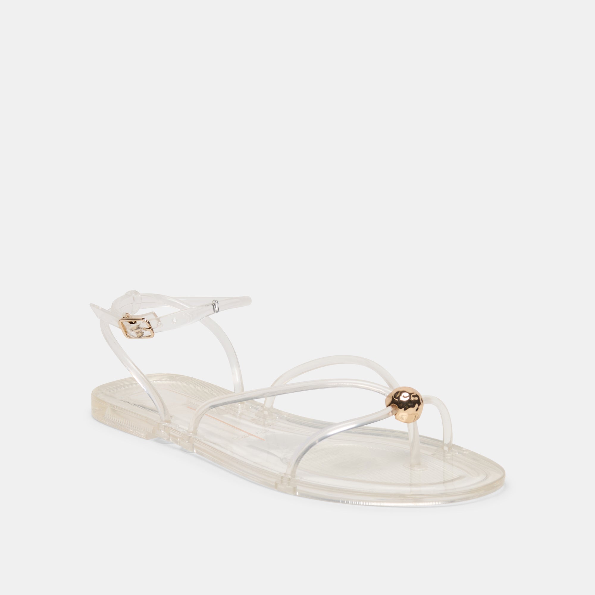 KENLEY VINYL SANDALS CRYSTAL JELLY - Image 3