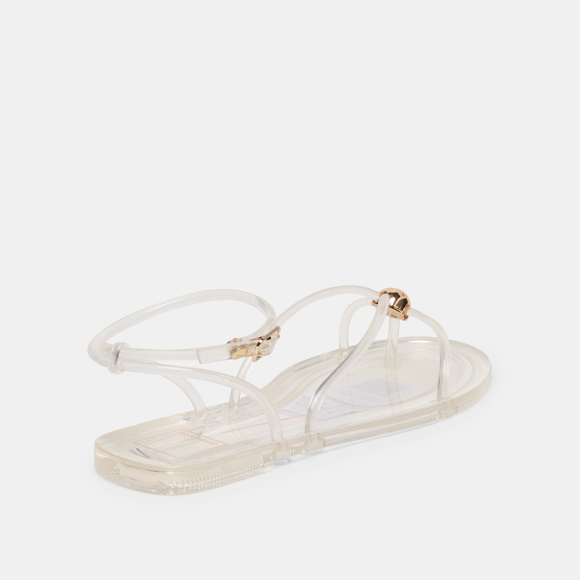 KENLEY VINYL SANDALS CRYSTAL JELLY - Image 5