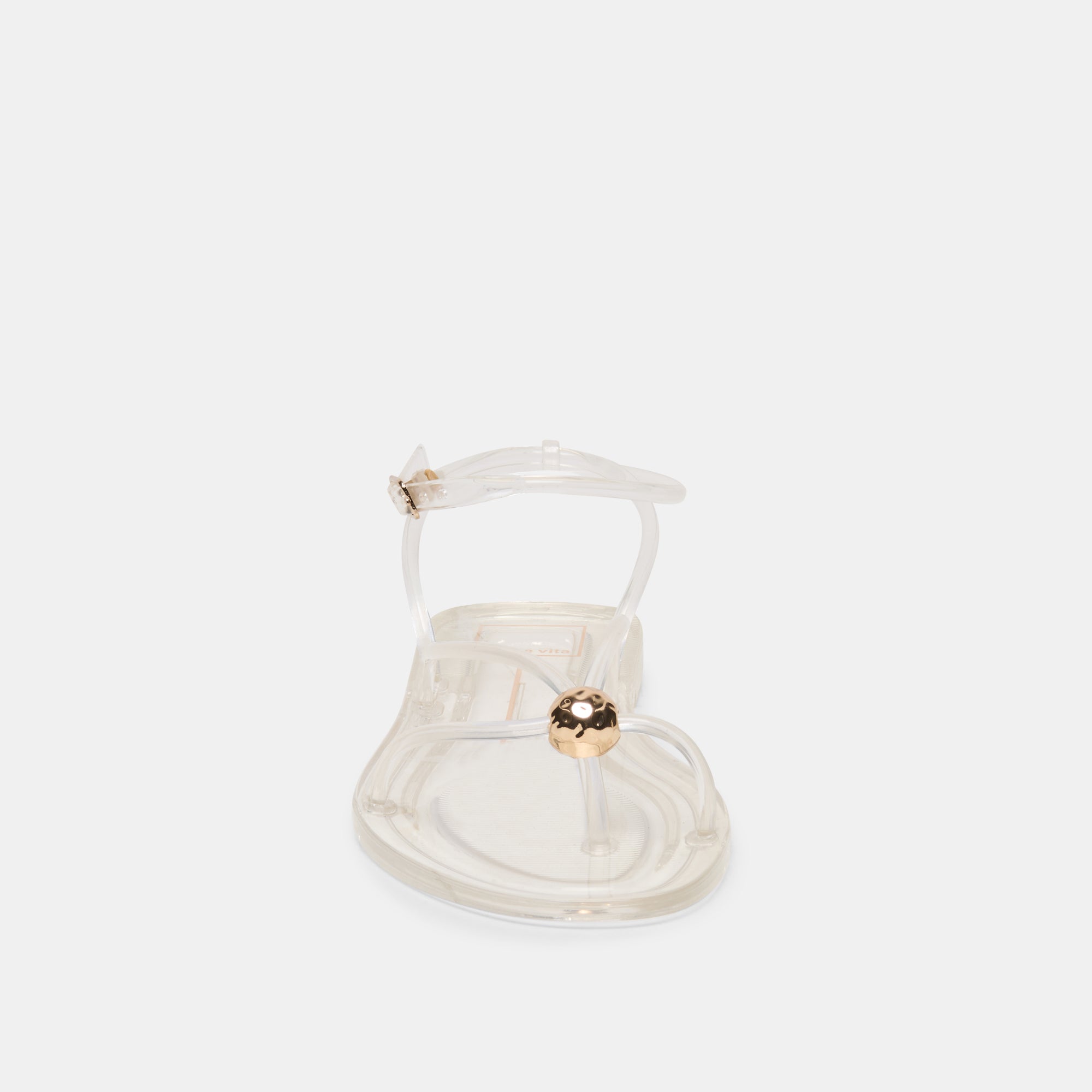 KENLEY VINYL SANDALS CRYSTAL JELLY - Image 9