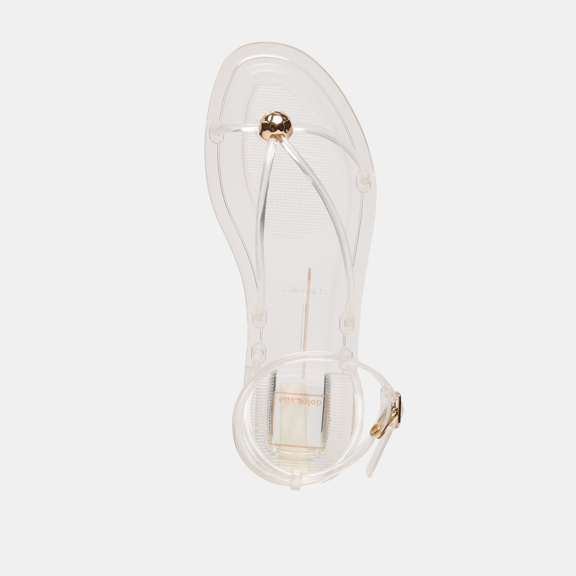 KENLEY VINYL SANDALS CRYSTAL JELLY - Image 11