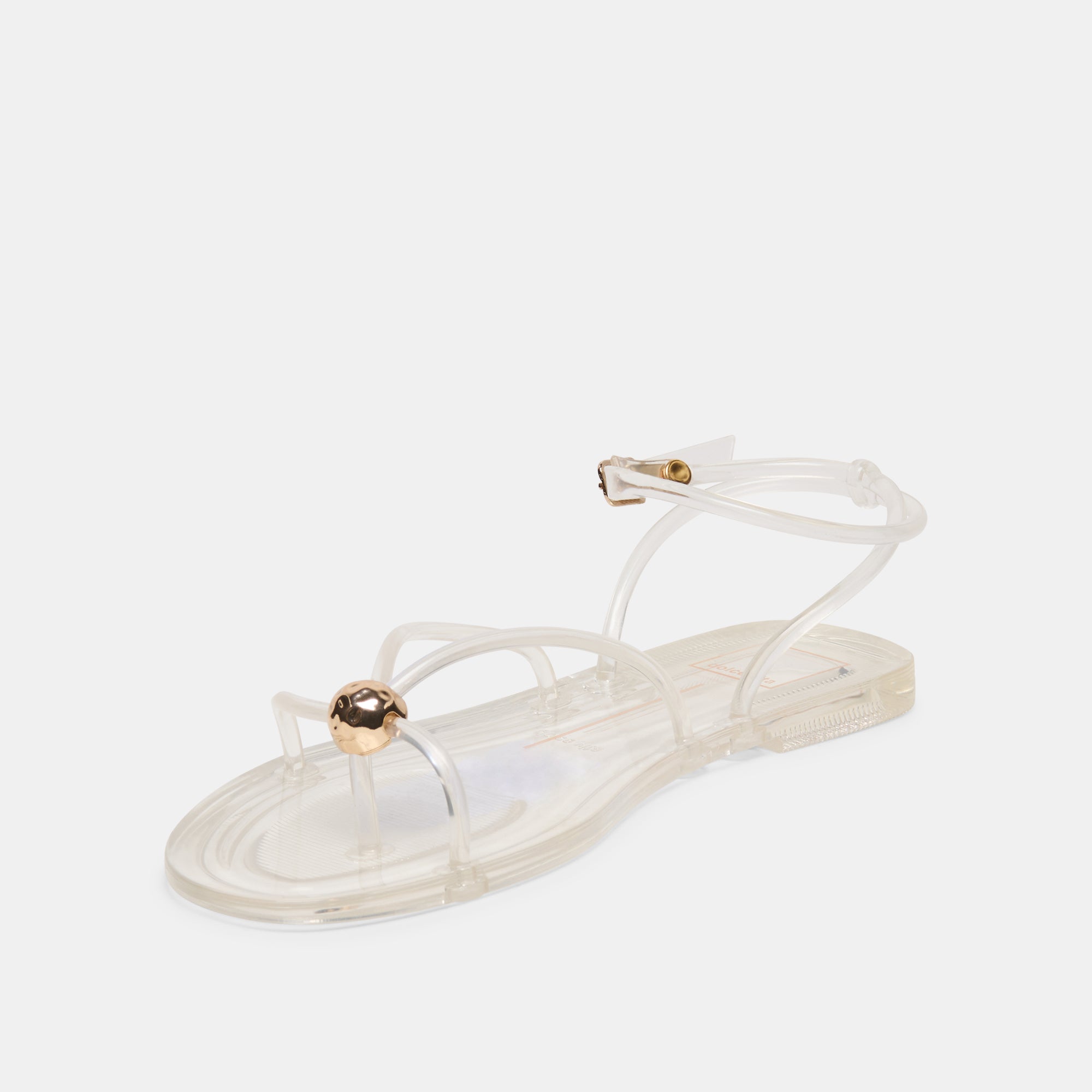 KENLEY VINYL SANDALS CRYSTAL JELLY - Image 7