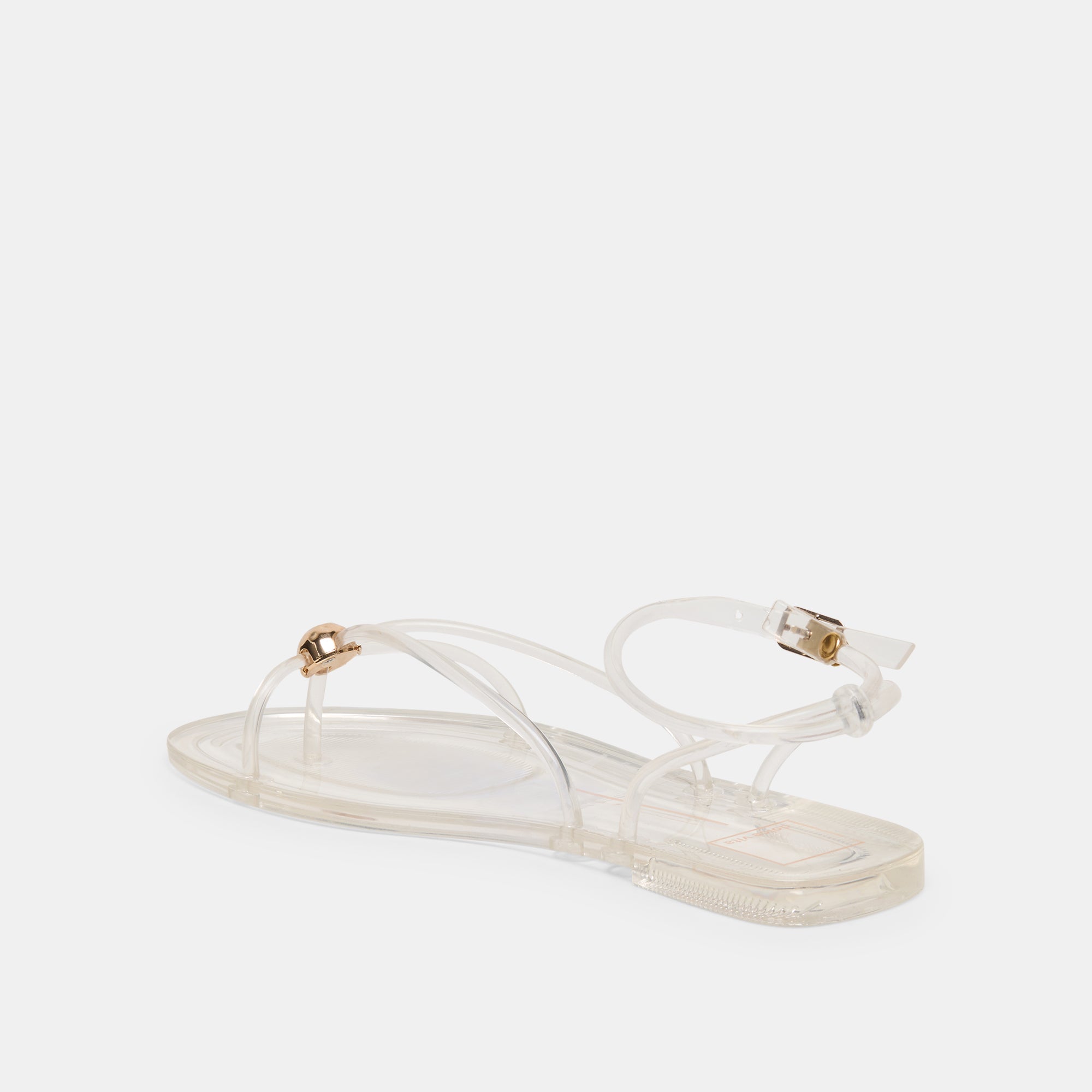 KENLEY VINYL SANDALS CRYSTAL JELLY - Image 8