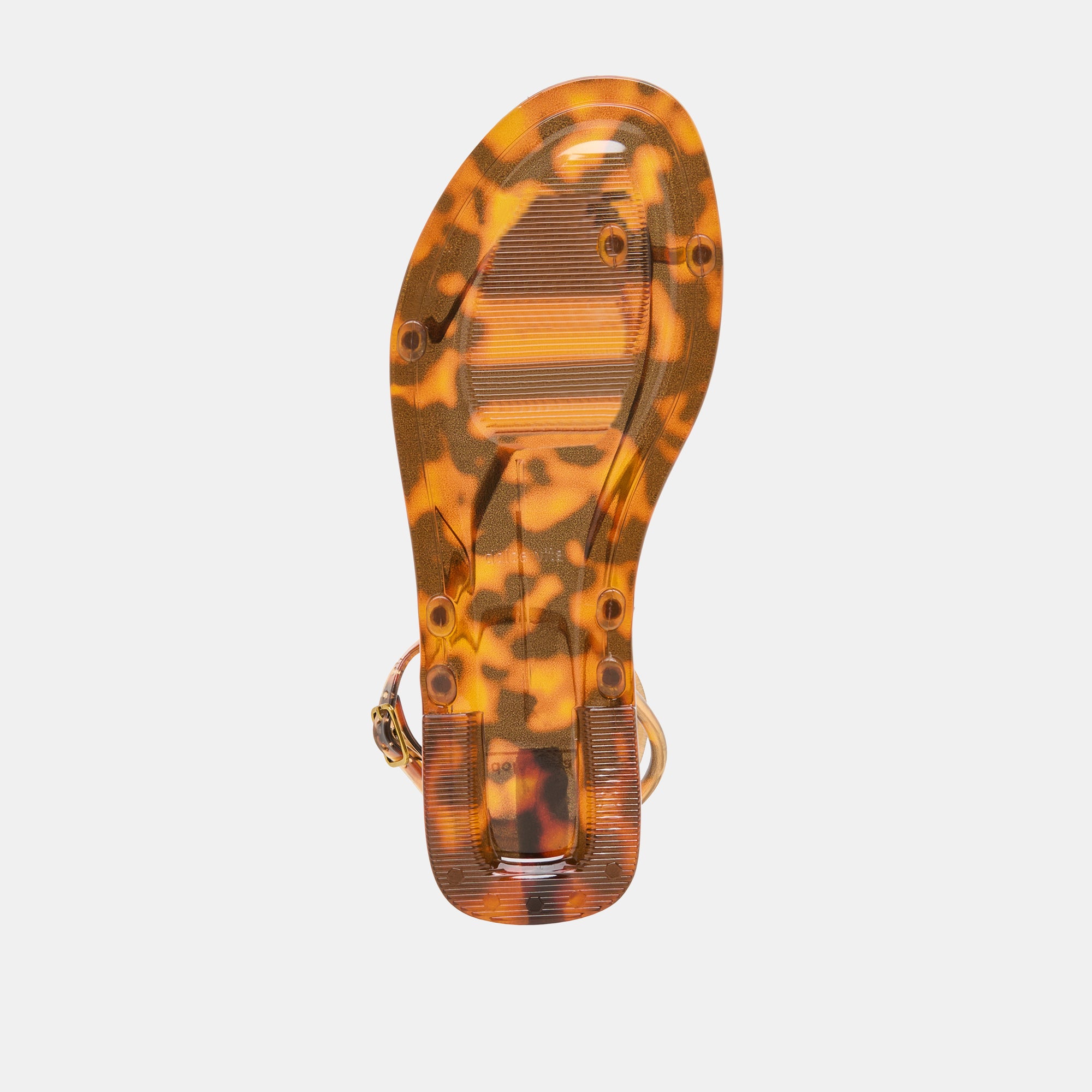 KENLEY VINYL SANDALS TORTOISE JELLY - Image 12