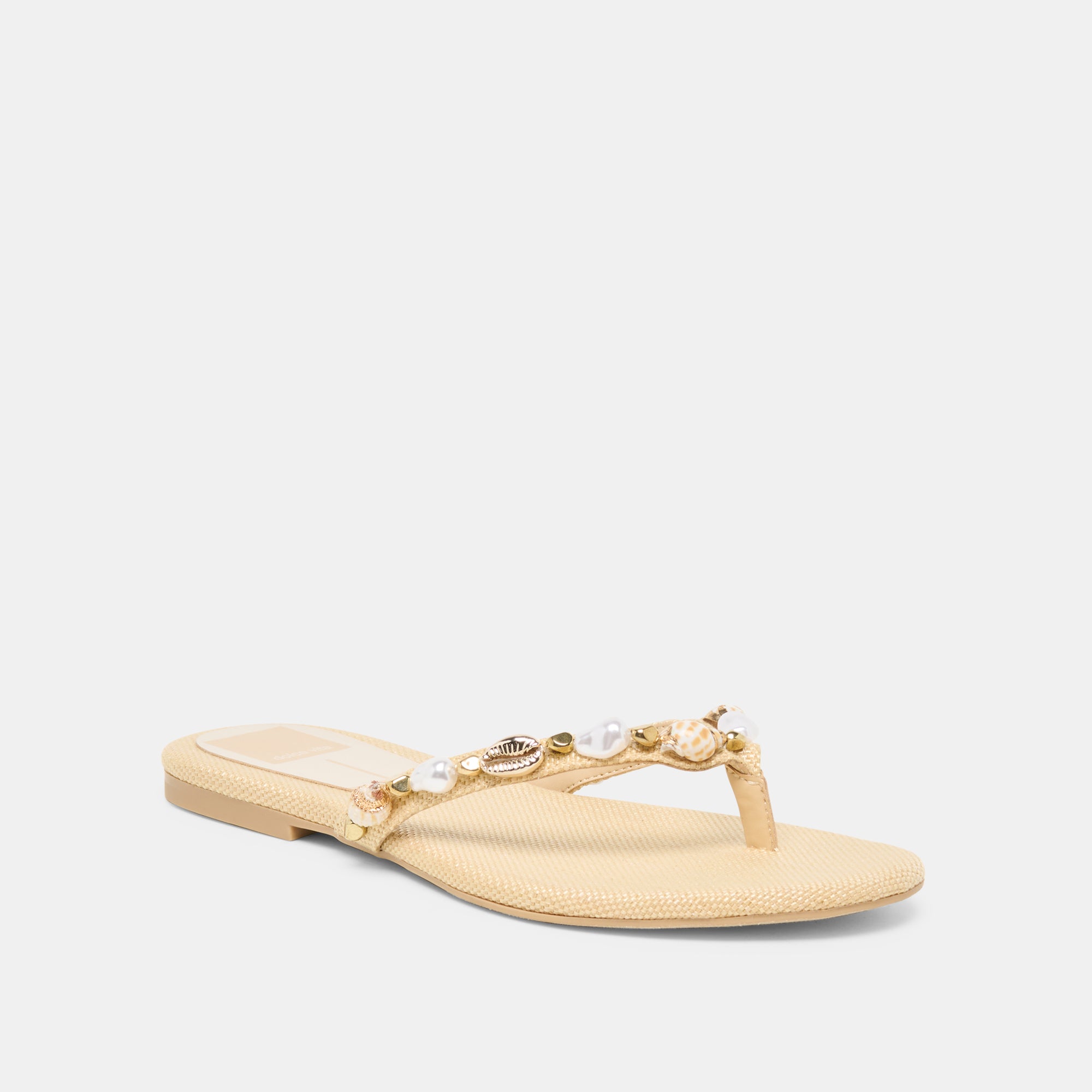 KYSHA SANDALS LT NATURAL RAFFIA - Image 3