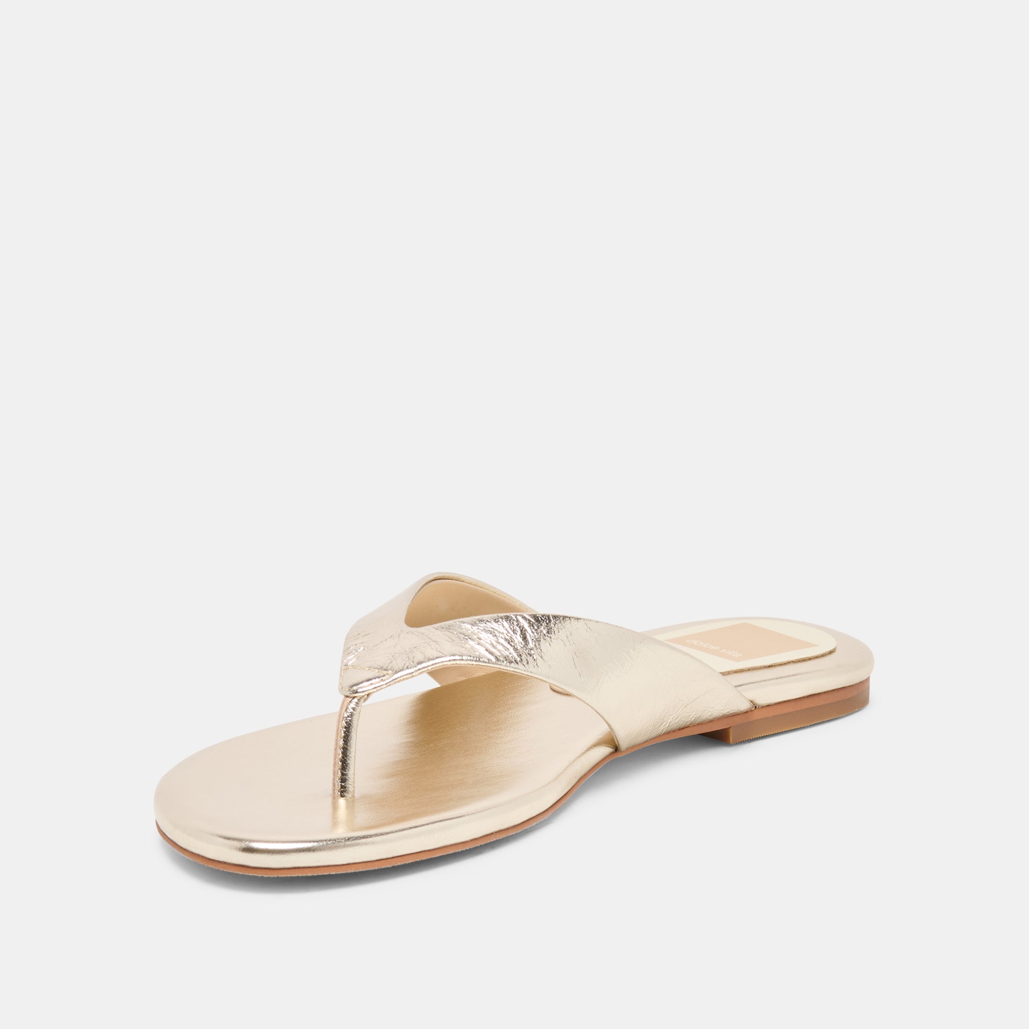 LINNET SANDALS LT GOLD LEATHER - Image 4