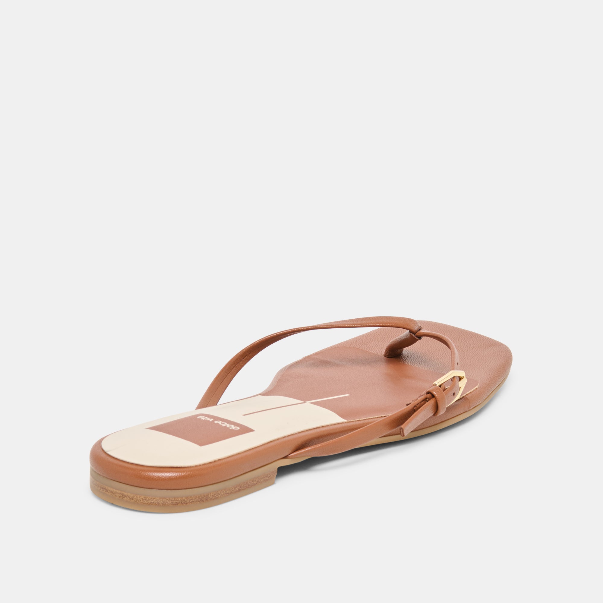MALTA SANDALS COGNAC LEATHER - Image 3