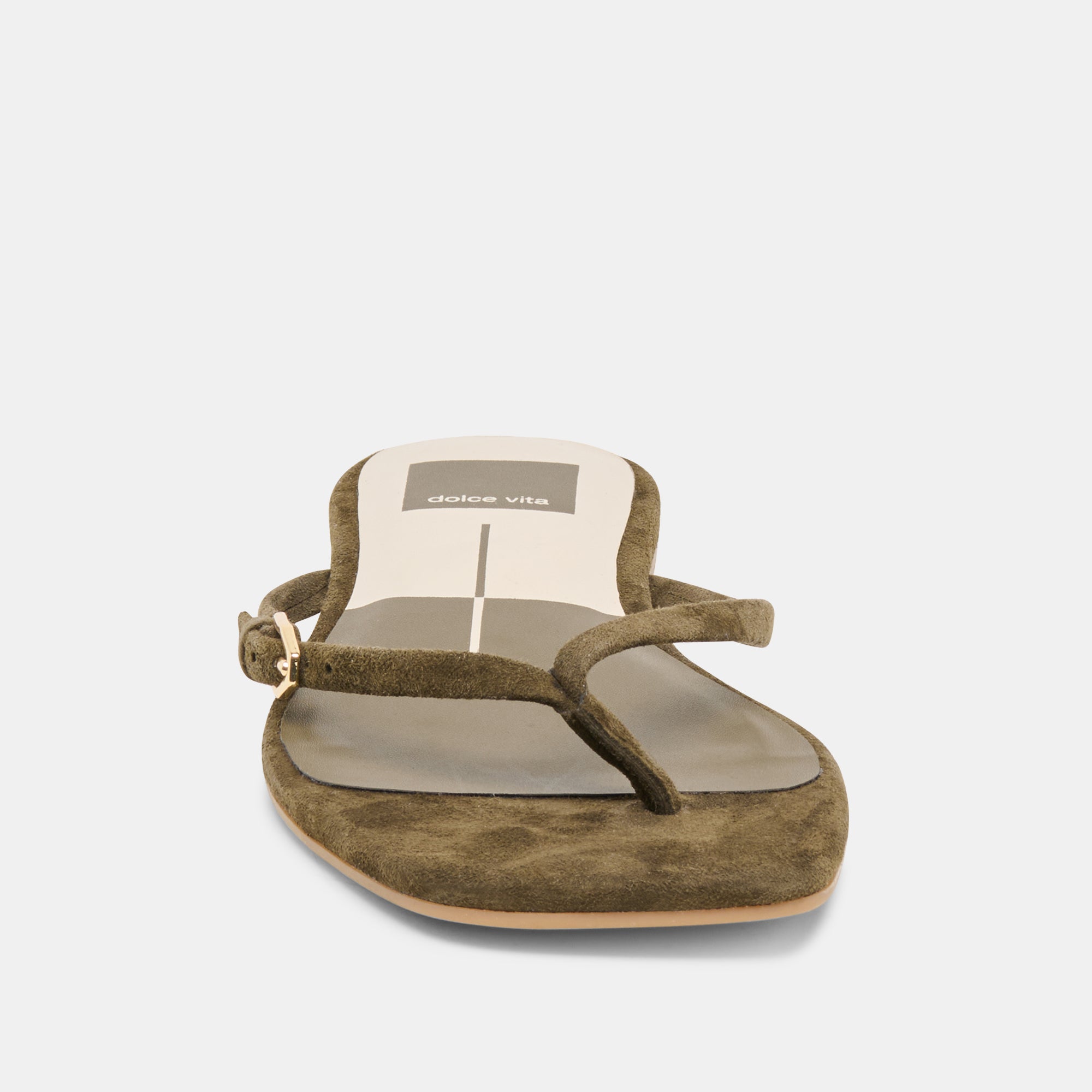 MALTA SANDALS DK OLIVE SUEDE - Image 6
