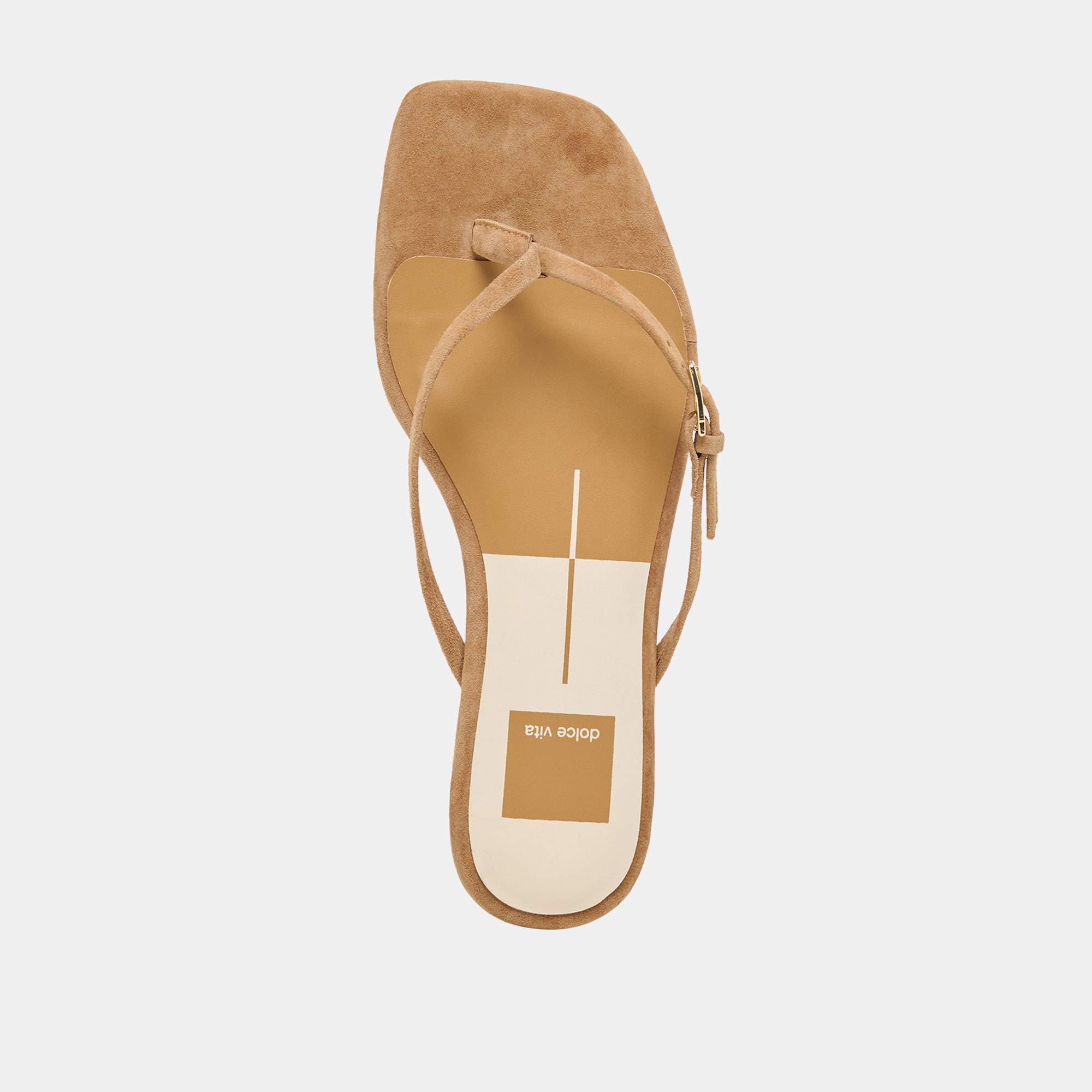 MALTA SANDALS LT BROWN SUEDE - Image 10