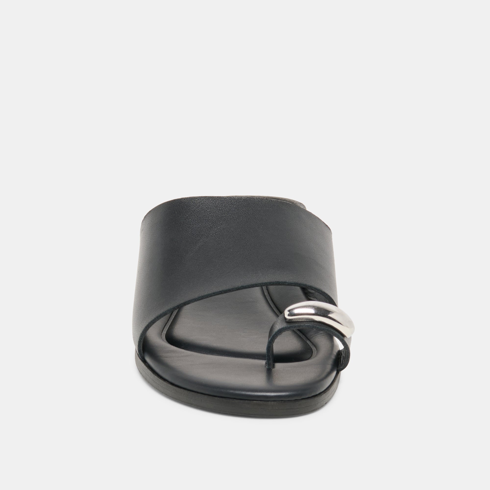 MOXY SANDALS BLACK LEATHER - Image 7