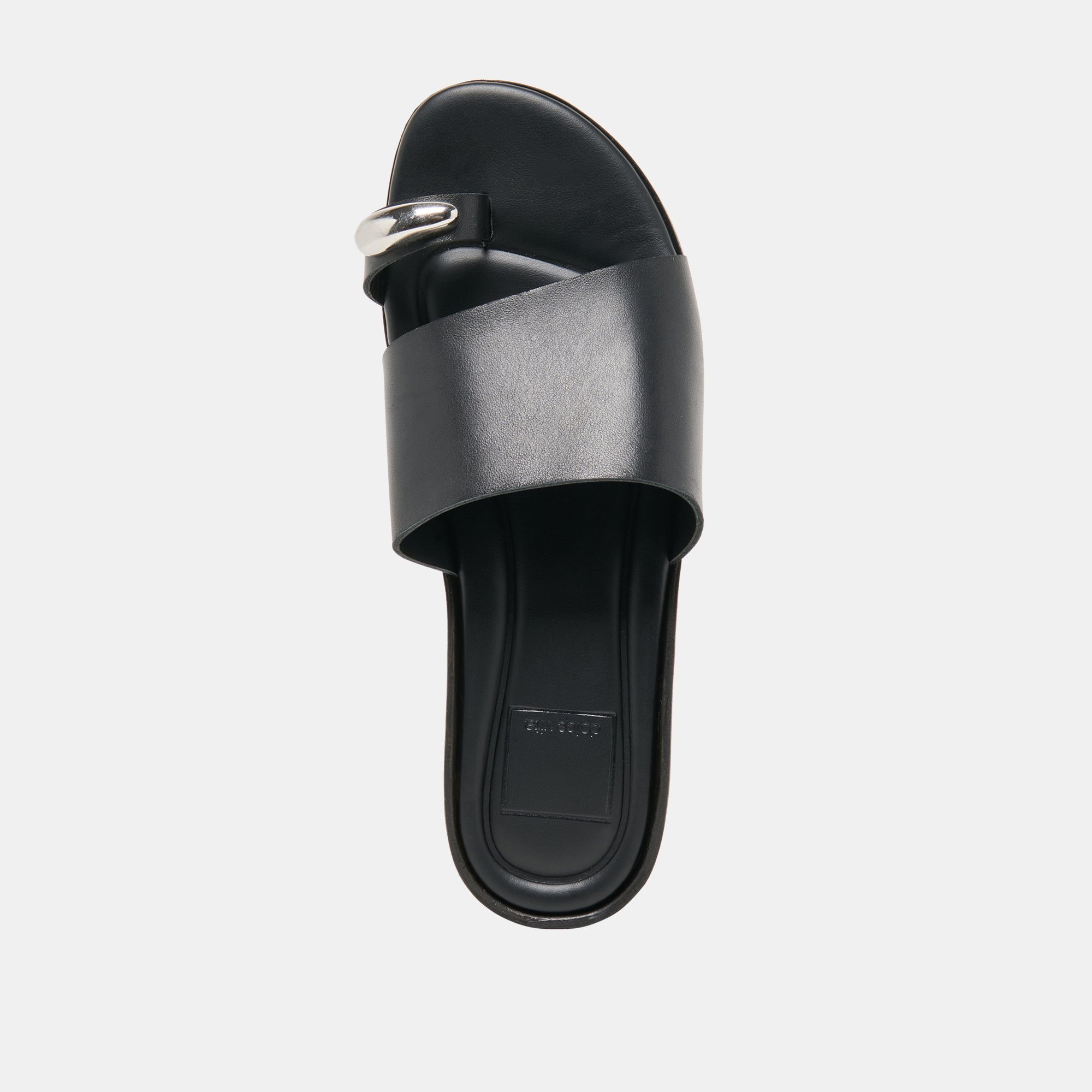 MOXY SANDALS BLACK LEATHER - Image 9