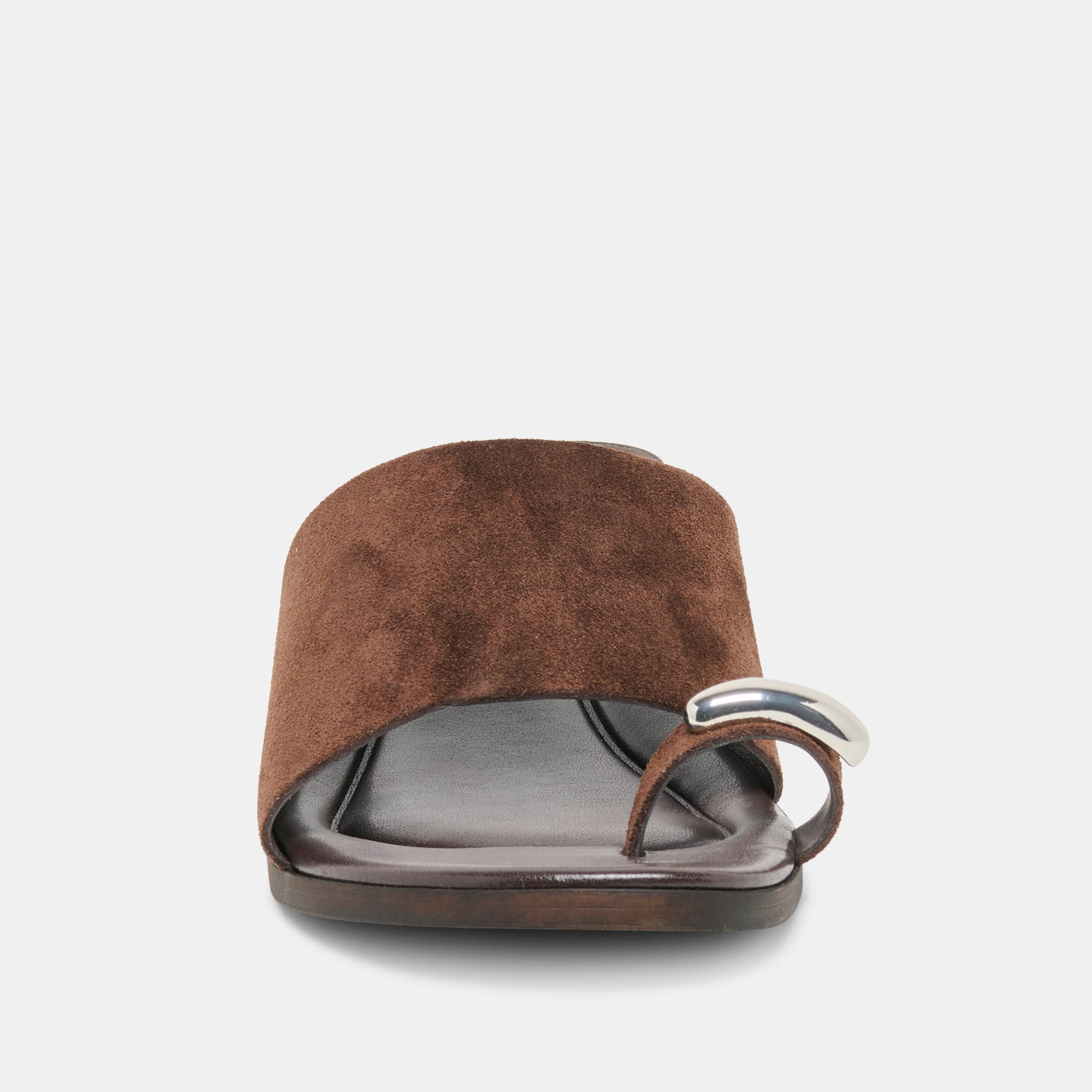 MOXY SANDALS DK BROWN SUEDE - Image 7