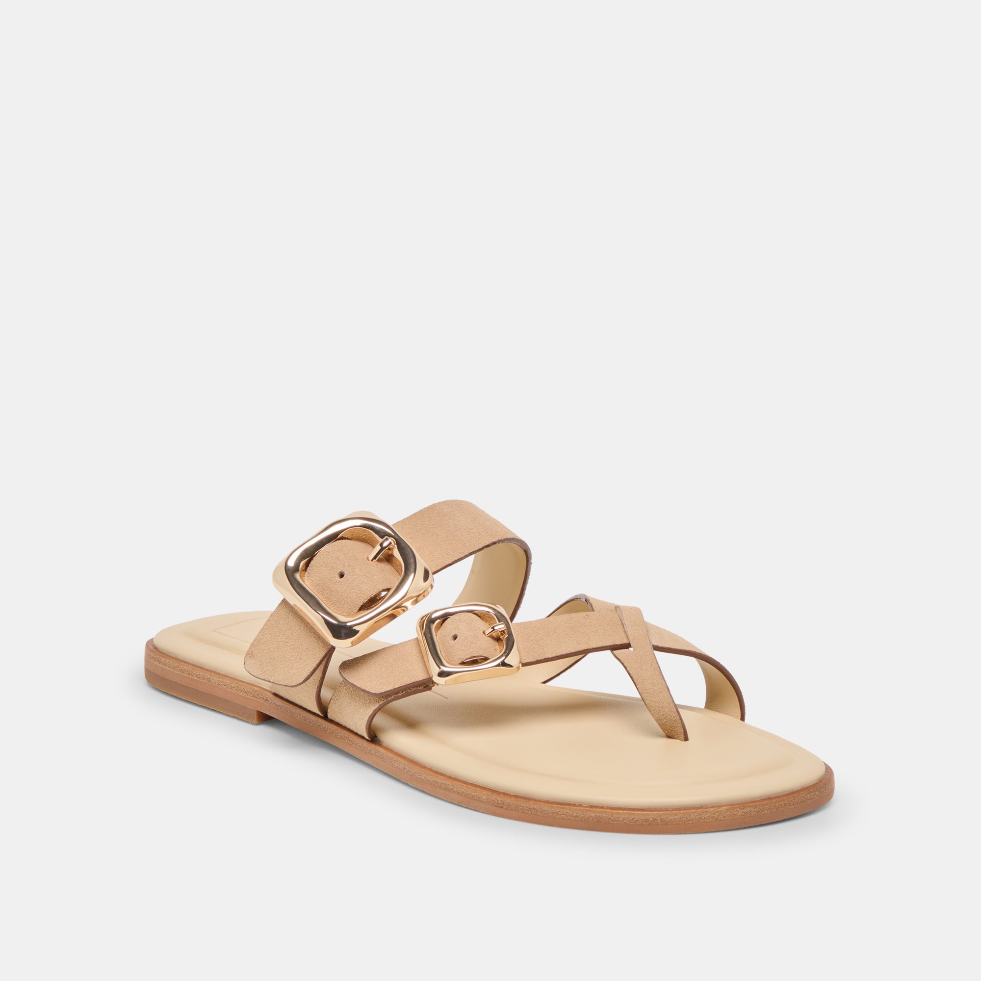 SHORE SANDALS CAMEL SUEDE - Image 2