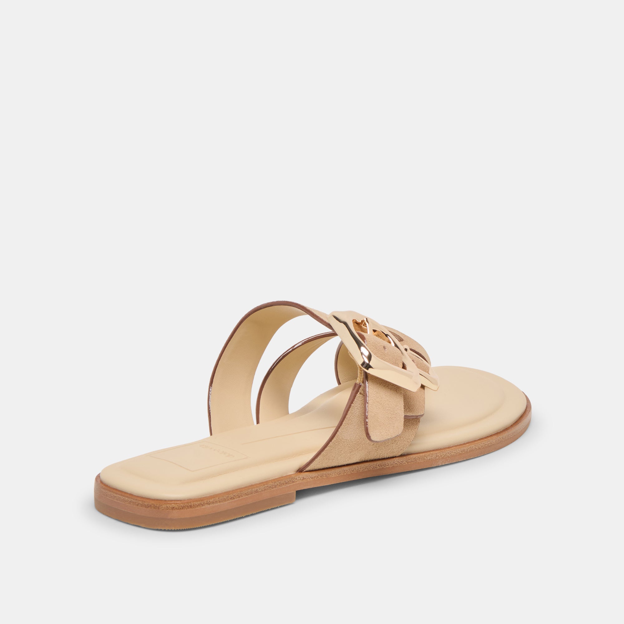 SHORE SANDALS CAMEL SUEDE - Image 3