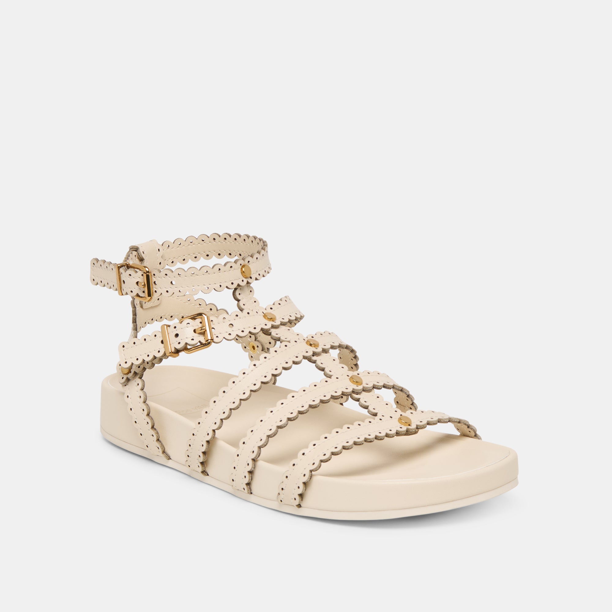 SUSANA SANDALS CREME LEATHER - Image 2