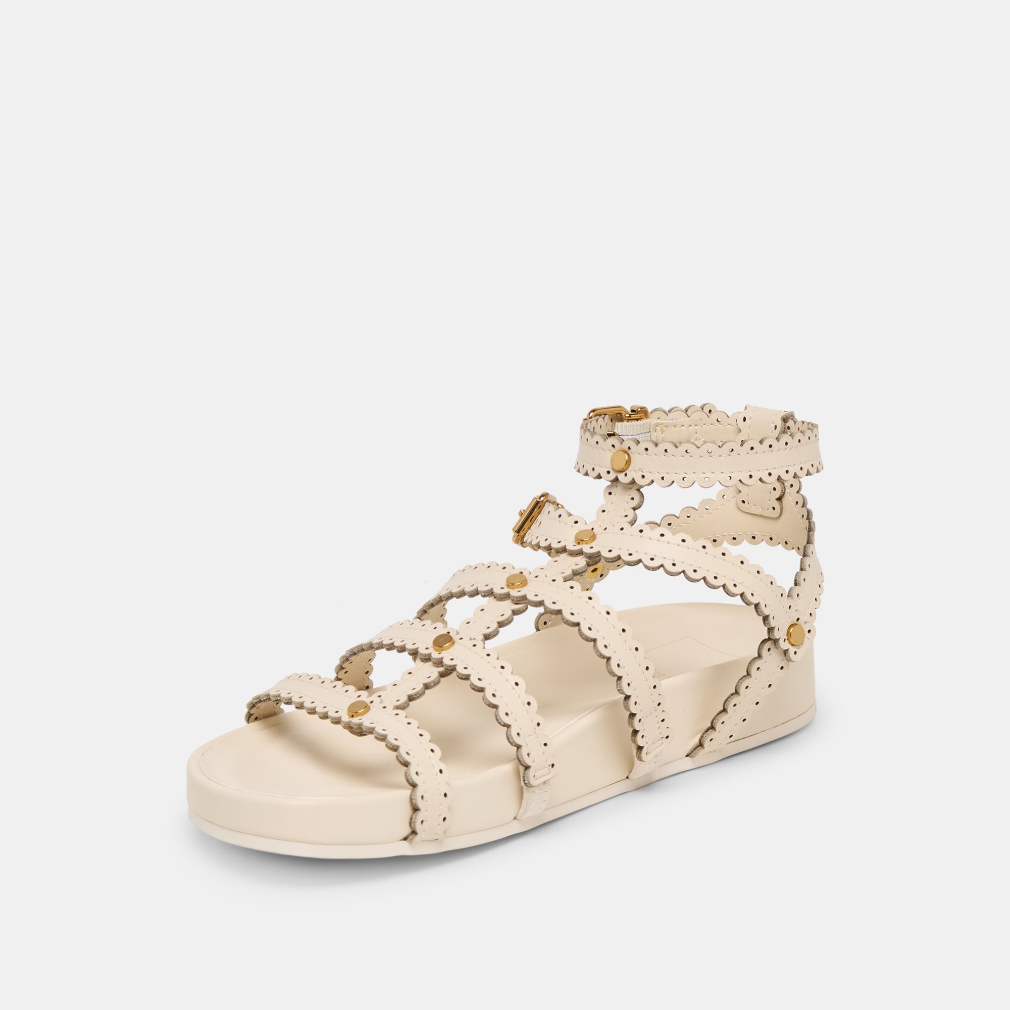 SUSANA SANDALS CREME LEATHER - Image 4