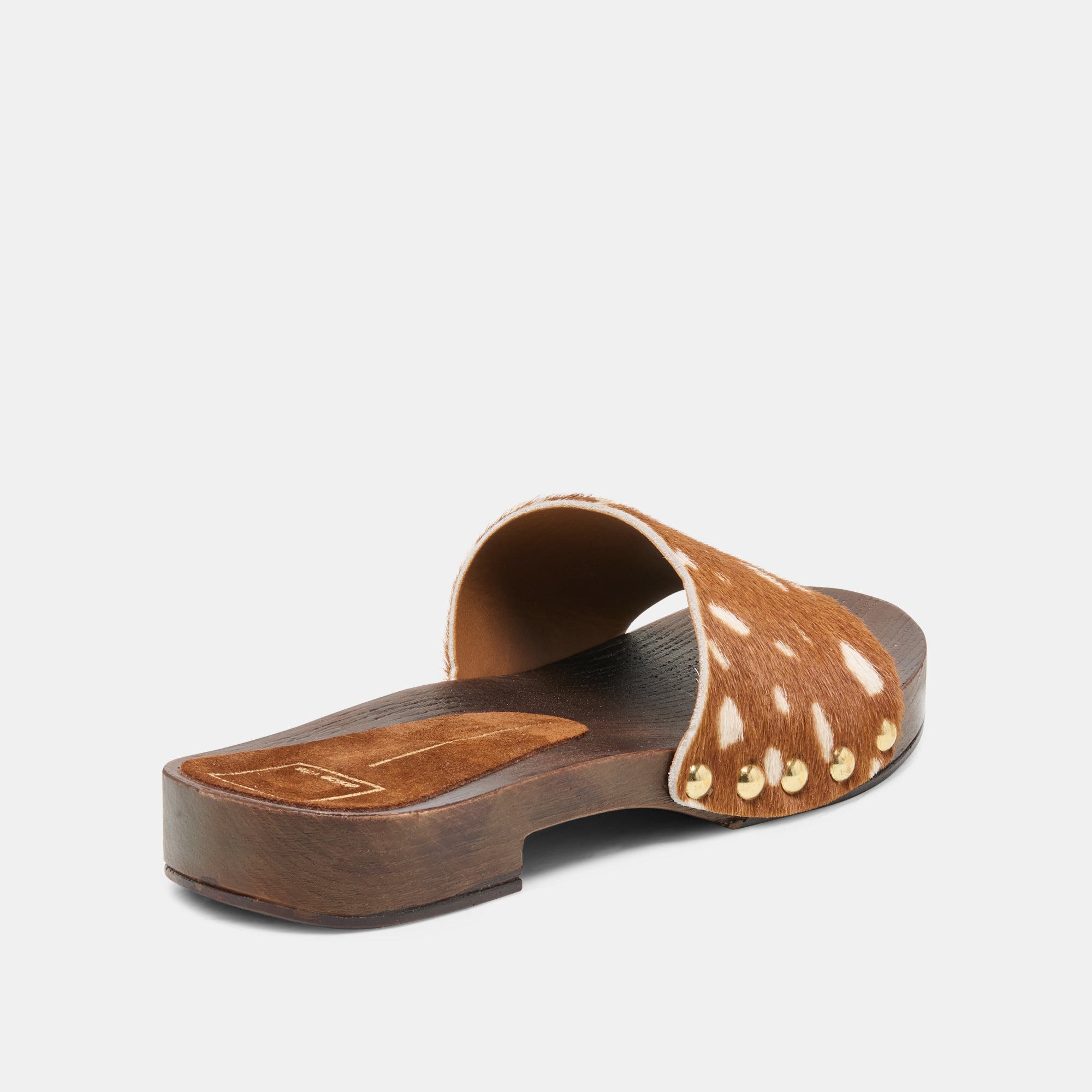 SYMONE SANDALS CHESTNUT CALF HAIR - Image 3