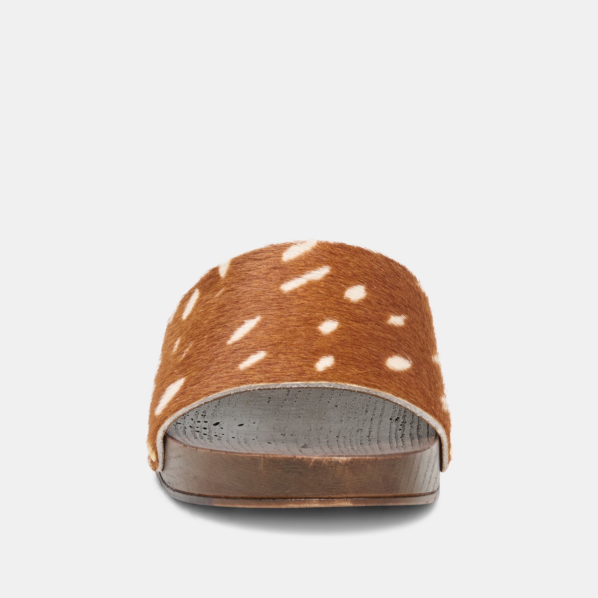 SYMONE SANDALS CHESTNUT CALF HAIR - Image 6