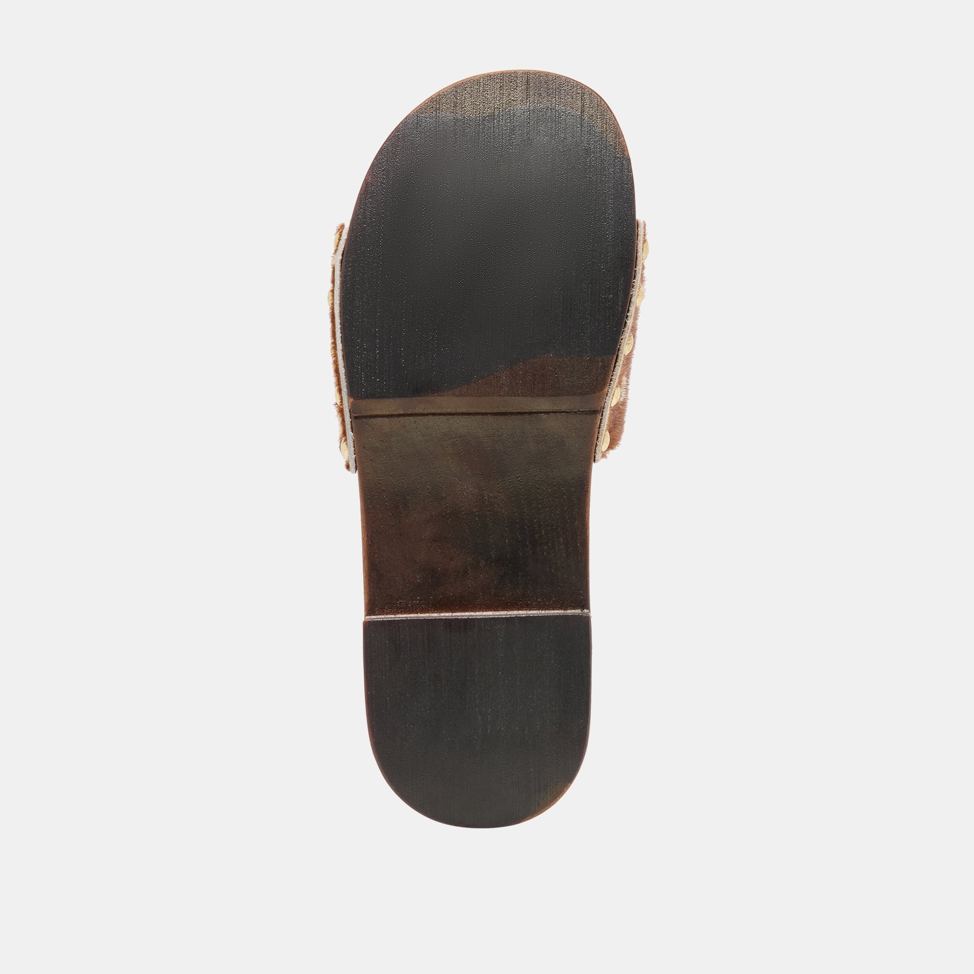 SYMONE SANDALS CHESTNUT CALF HAIR - Image 9