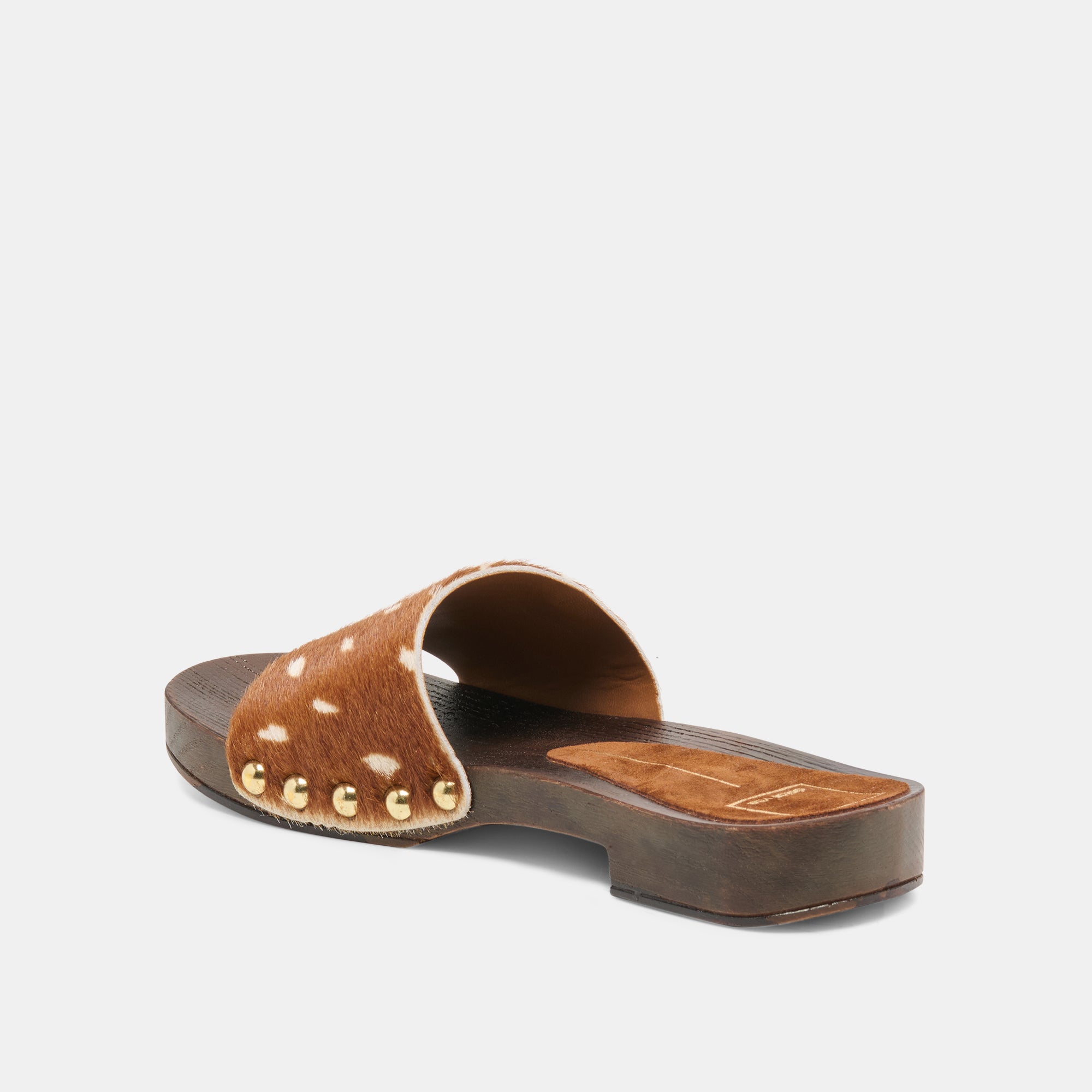 SYMONE SANDALS CHESTNUT CALF HAIR - Image 5