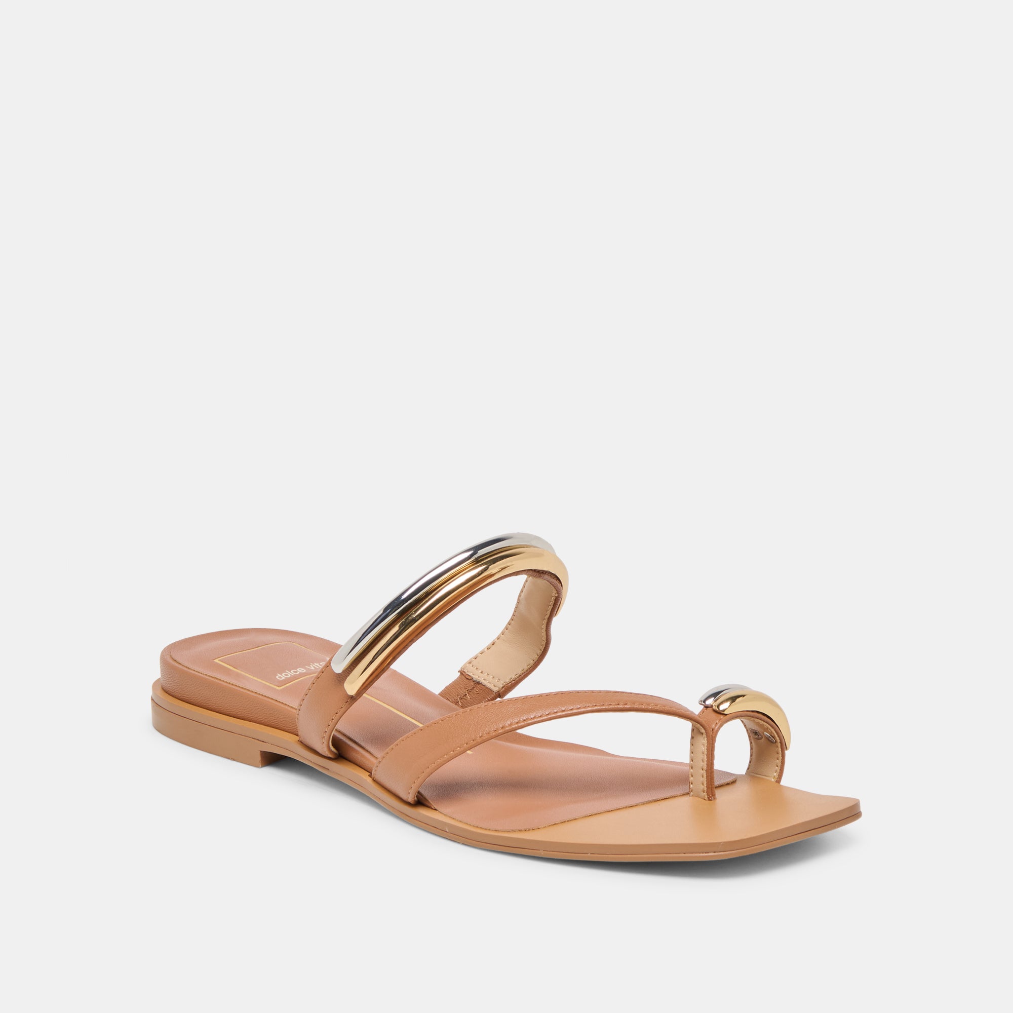 TARINA SANDALS CARAMEL LEATHER - Image 3