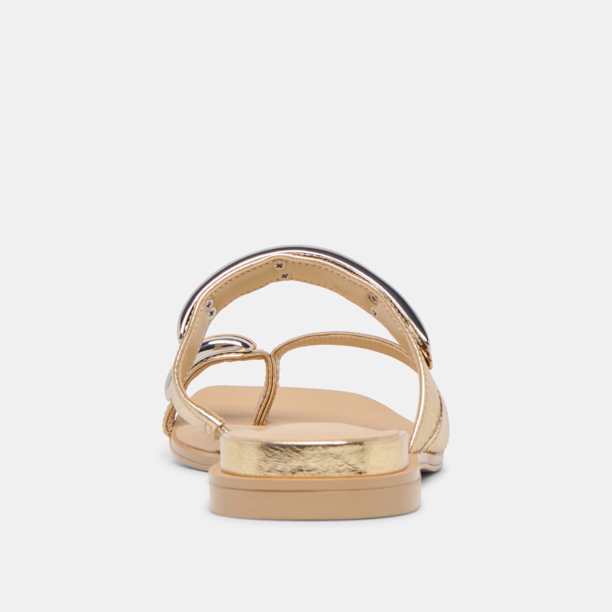 TARINA SANDALS GOLD LEATHER - Image 7