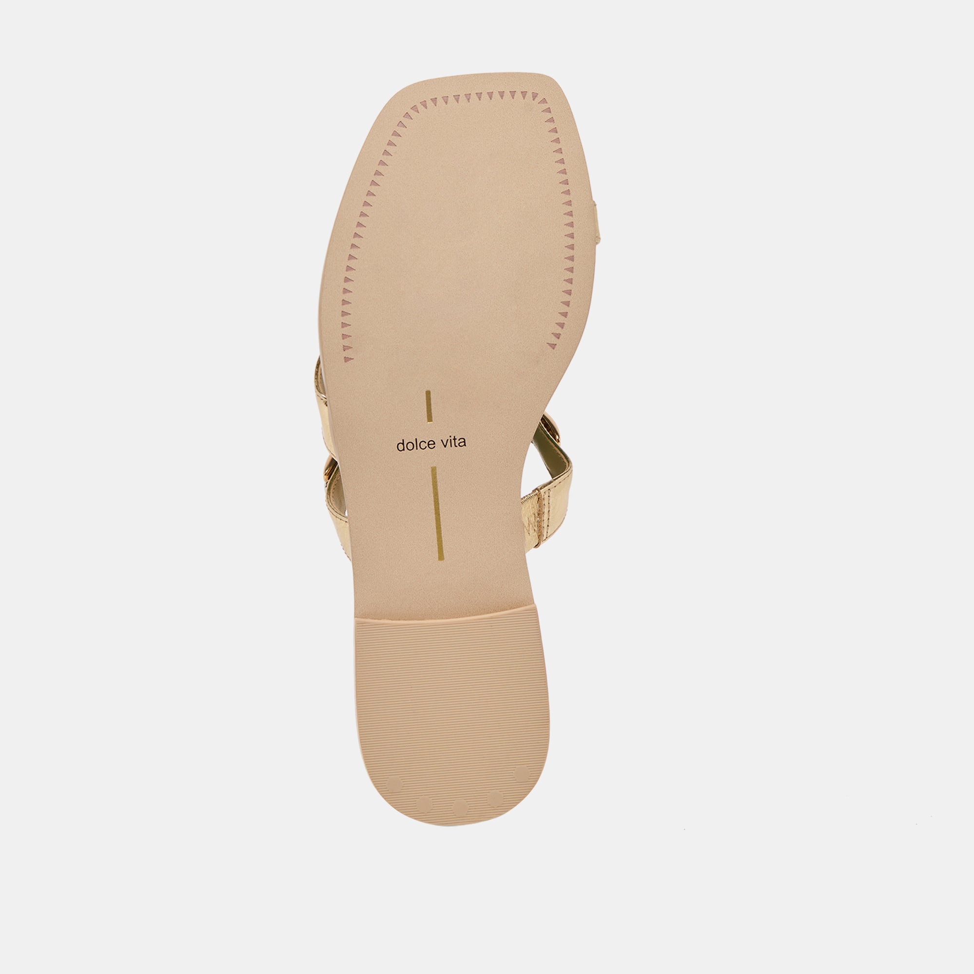 TARINA SANDALS GOLD LEATHER - Image 9