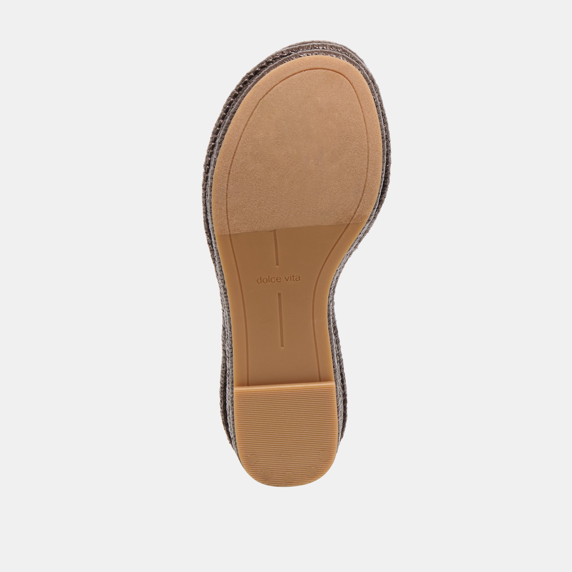 THRONE WEDGES CHOCOLATE RAFFIA - Image 11