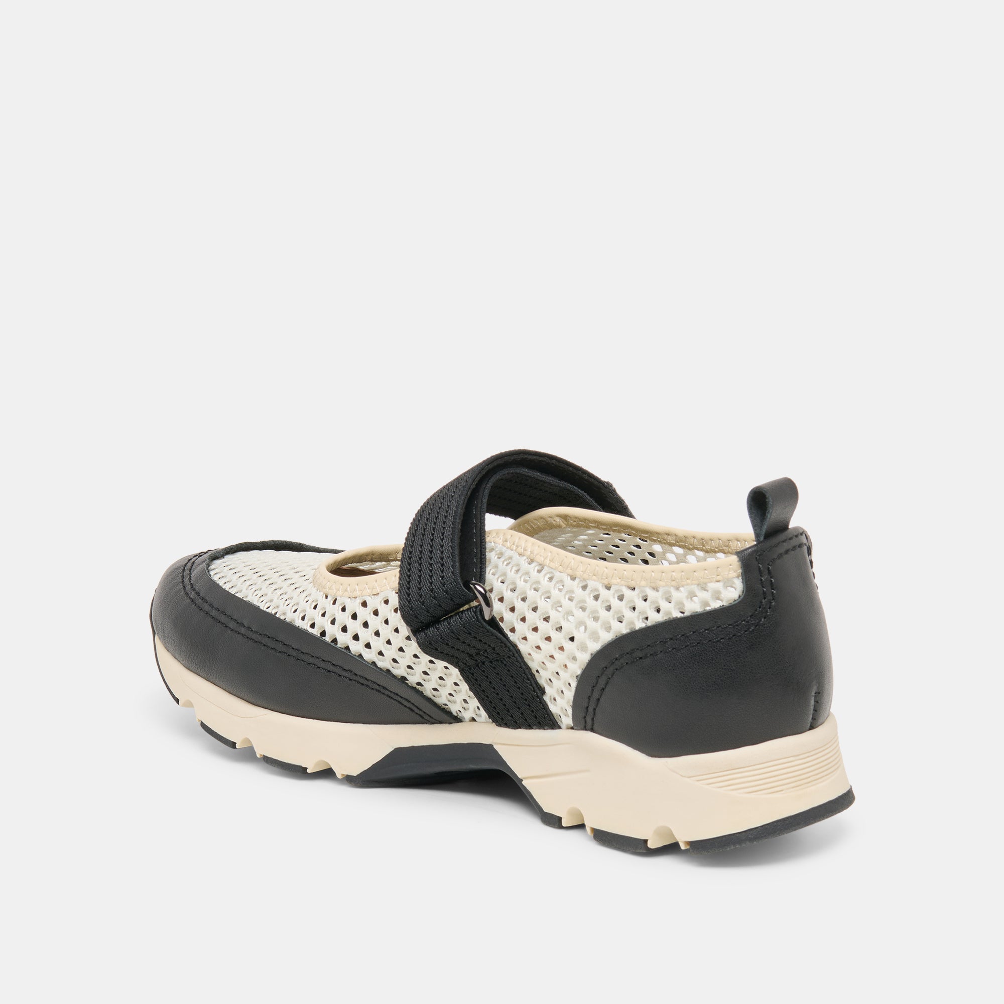 SELINE SNEAKERS WHITE BLACK MESH - Image 7