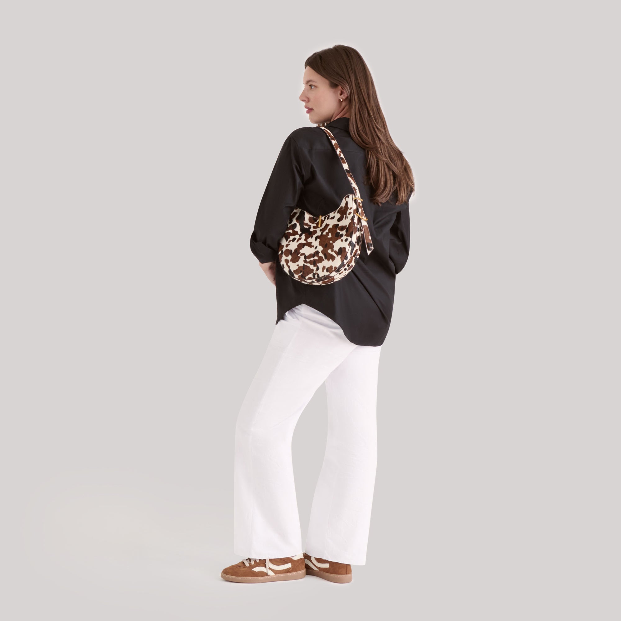 BREE SHOULDER BAG COCOA CALF HAIR - Image 2