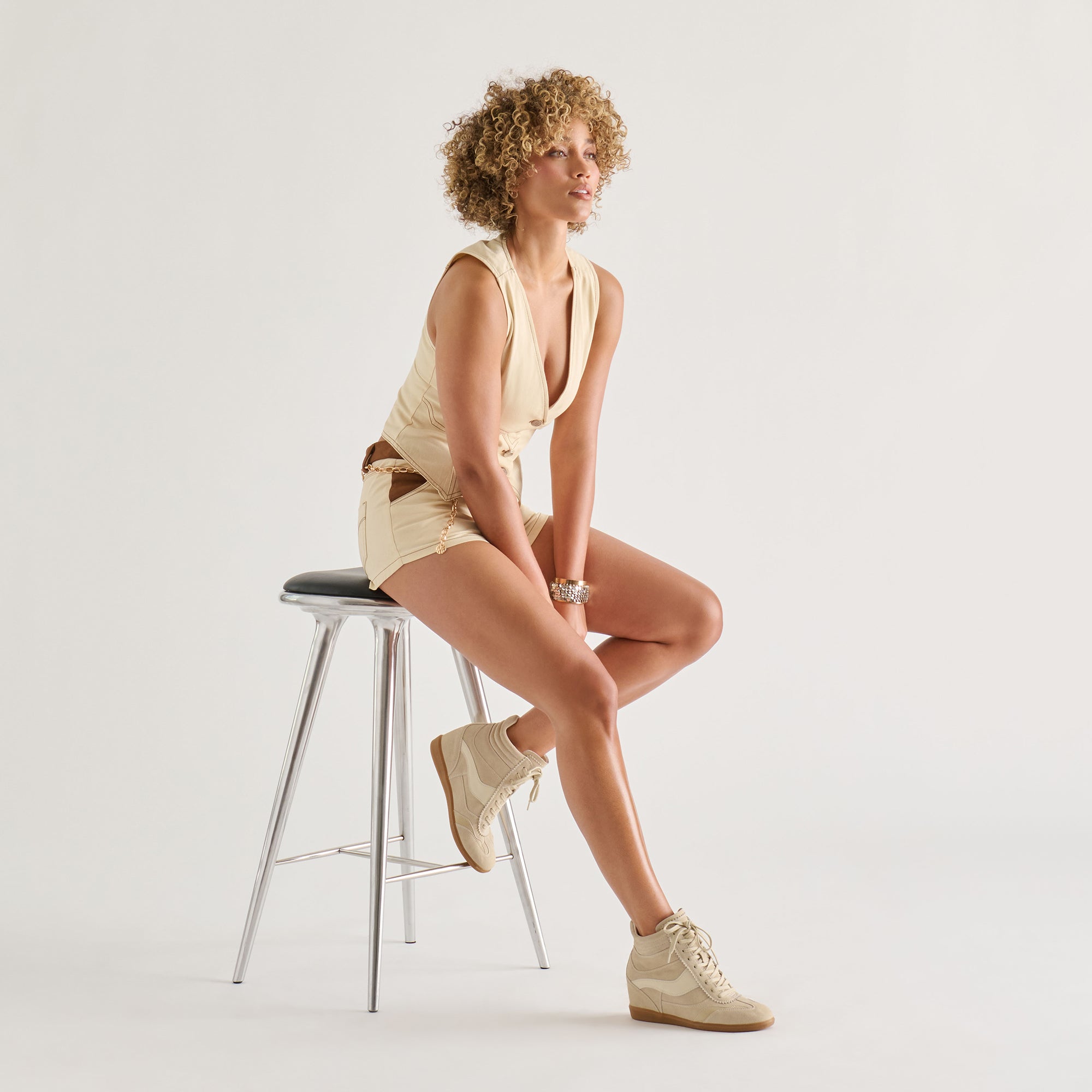 ISSAC SNEAKERS OATMEAL SUEDE - Image 7