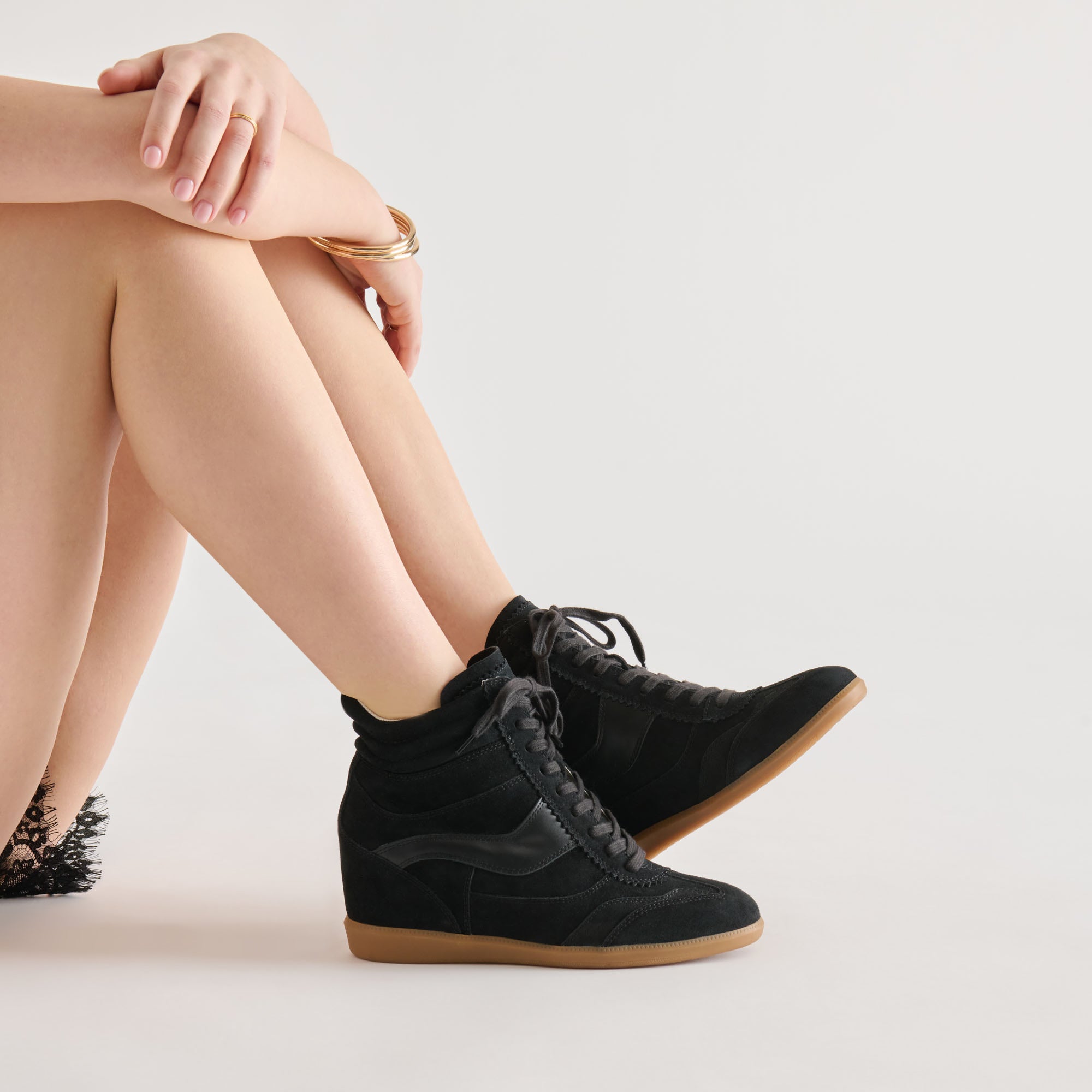 ISSAC SNEAKERS ONYX SUEDE - Image 2