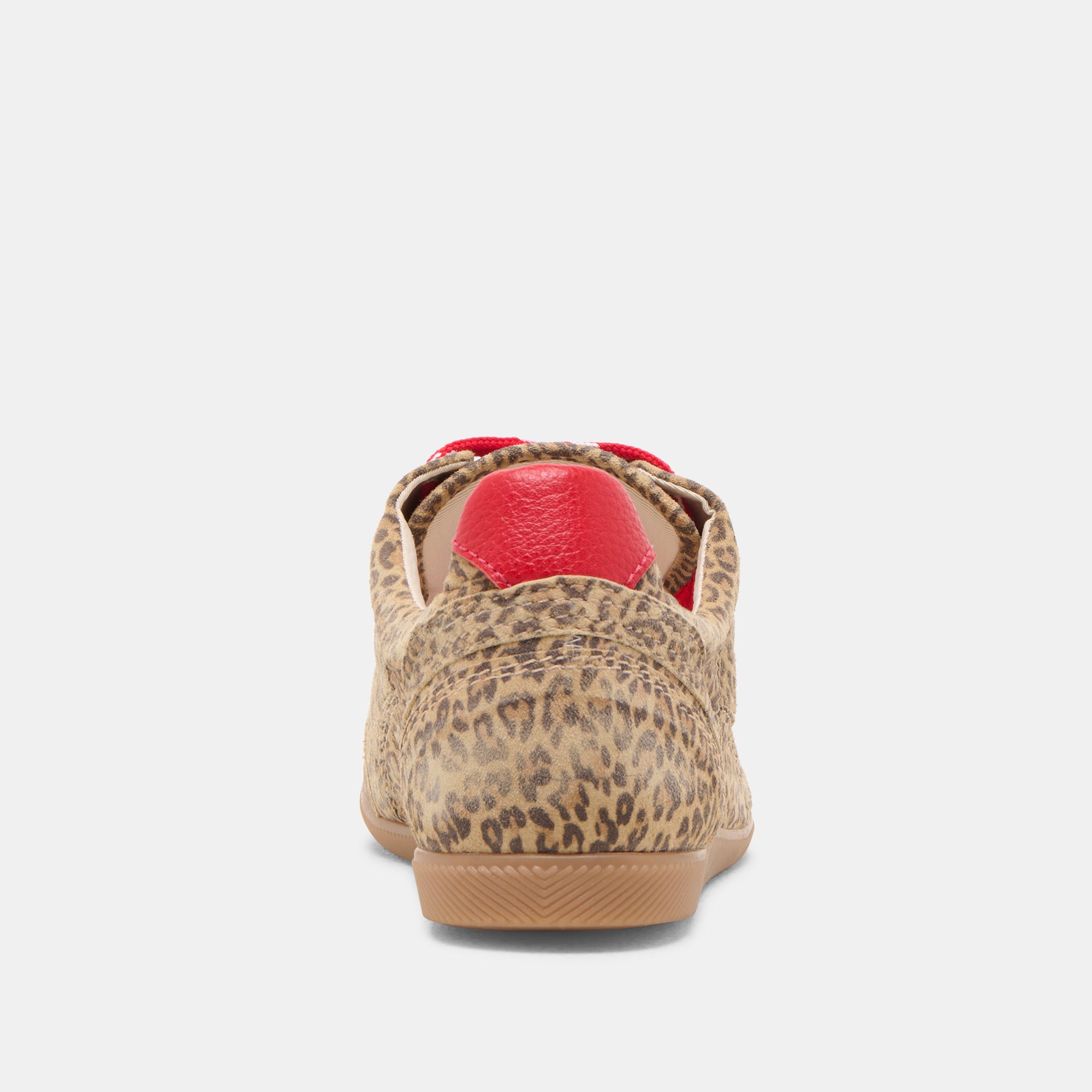 LAINI SNEAKERS TAN LEOPARD PRINTED SUEDE - Image 9