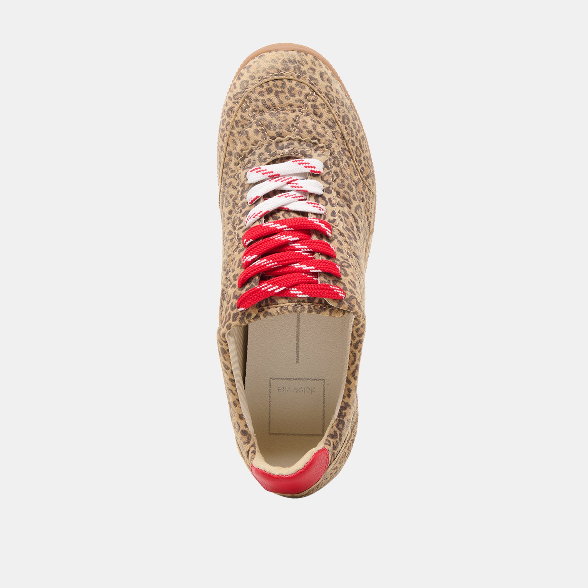 LAINI SNEAKERS TAN LEOPARD PRINTED SUEDE - Image 10