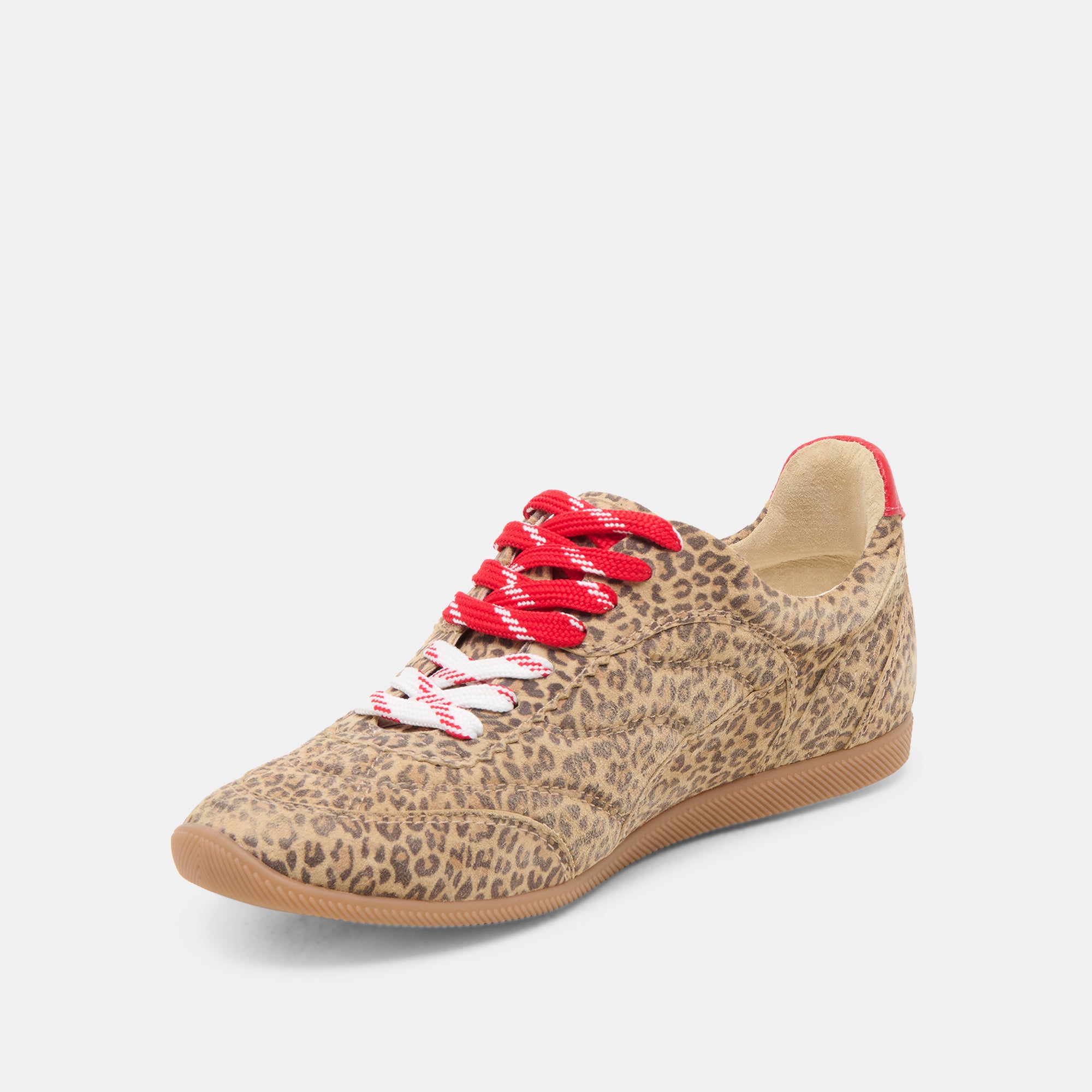 LAINI SNEAKERS TAN LEOPARD PRINTED SUEDE - Image 6