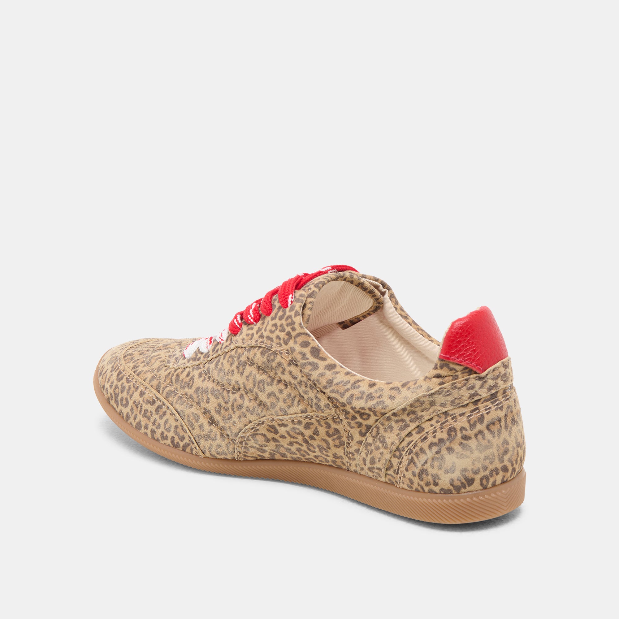 LAINI SNEAKERS TAN LEOPARD PRINTED SUEDE - Image 7