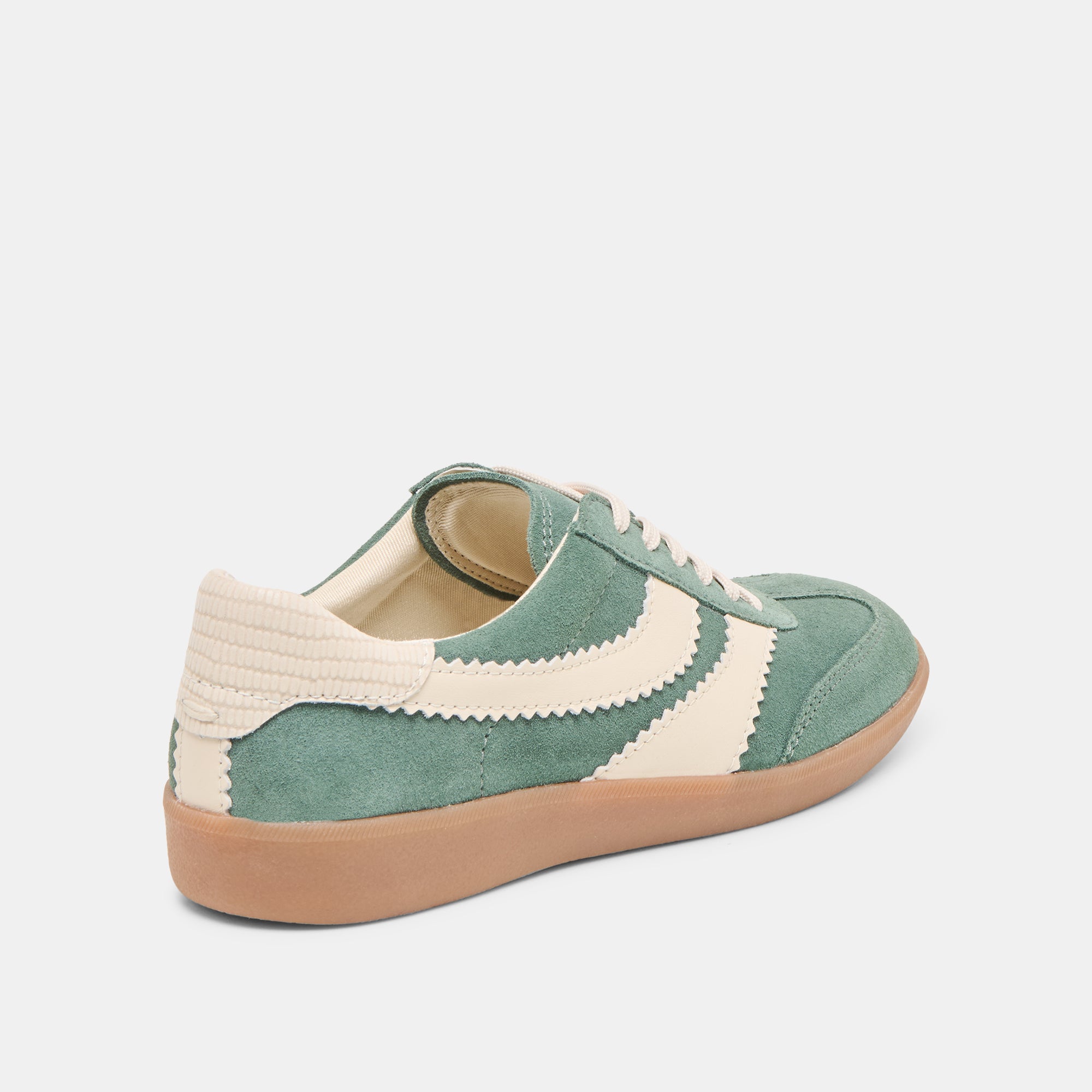 MERIT SNEAKERS DK GREEN SUEDE - Image 3