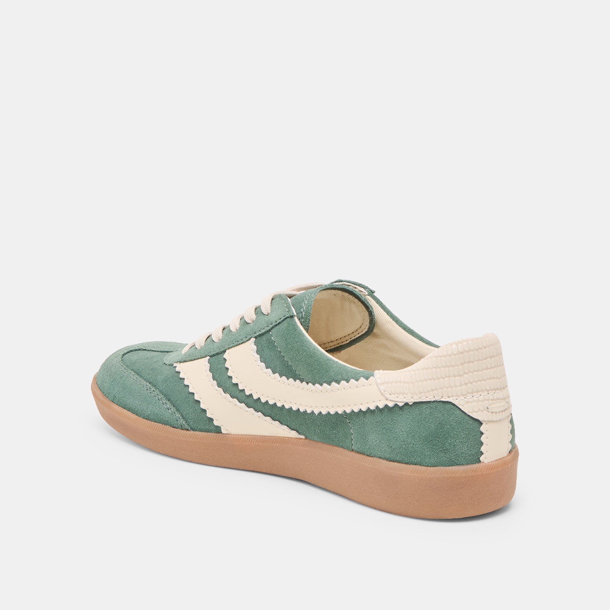 MERIT SNEAKERS DK GREEN SUEDE - Image 5