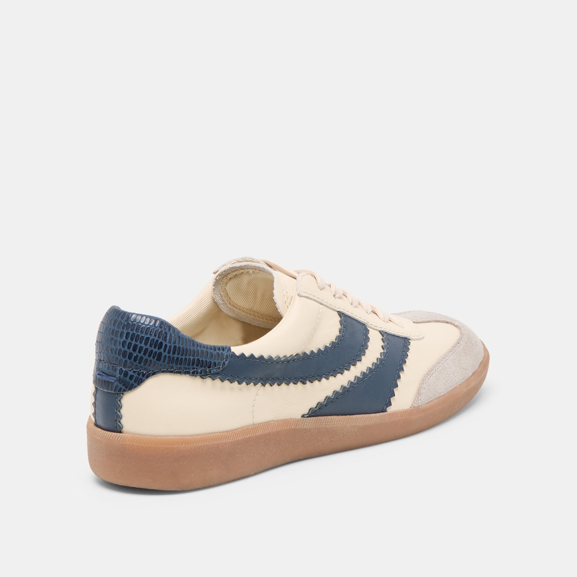MERIT SNEAKERS WHITE NAVY LEATHER - Image 5