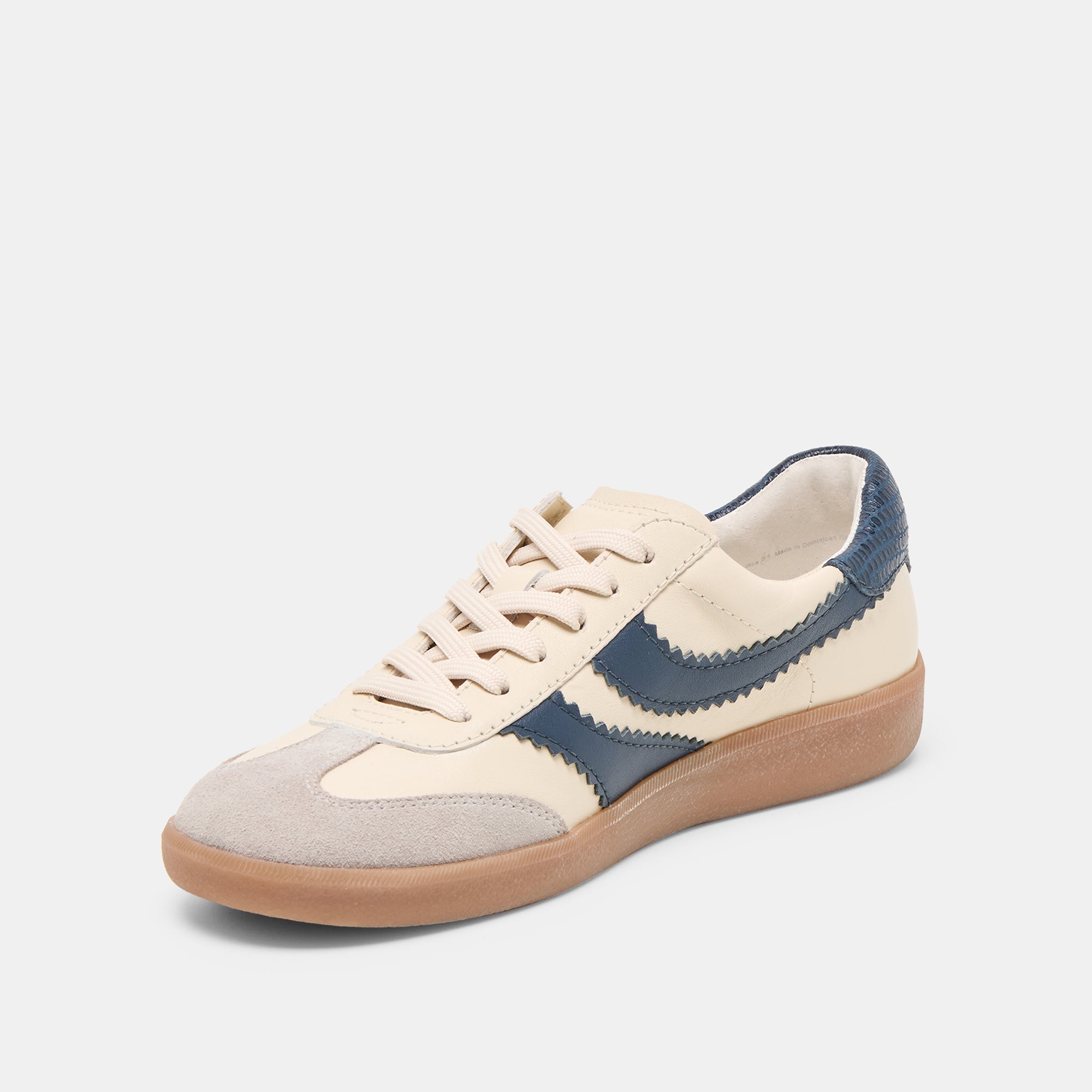 MERIT SNEAKERS WHITE NAVY LEATHER - Image 6